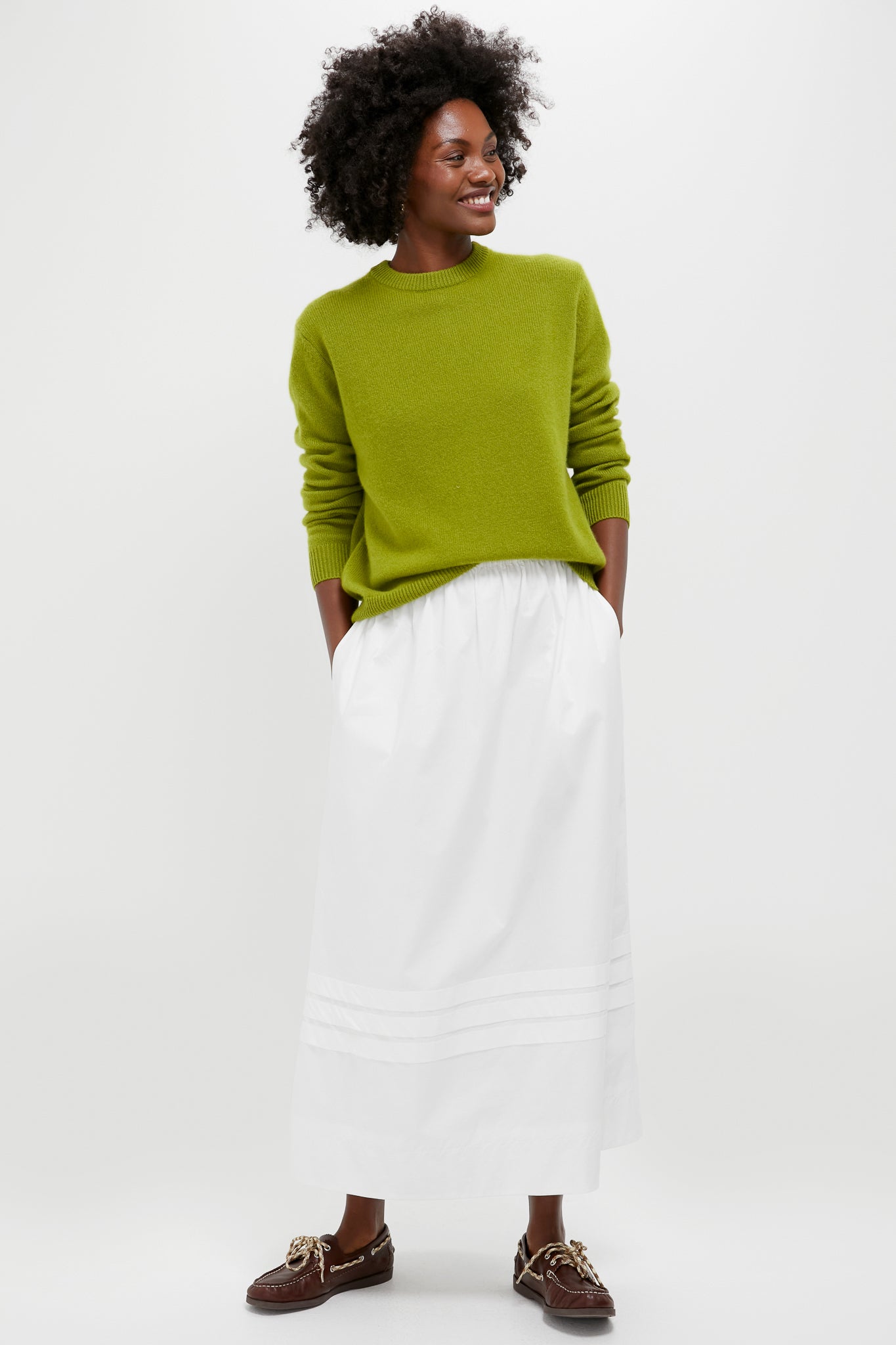 Woodbine Cashmere Boyfriend Bodie Crewneck-Get Girly