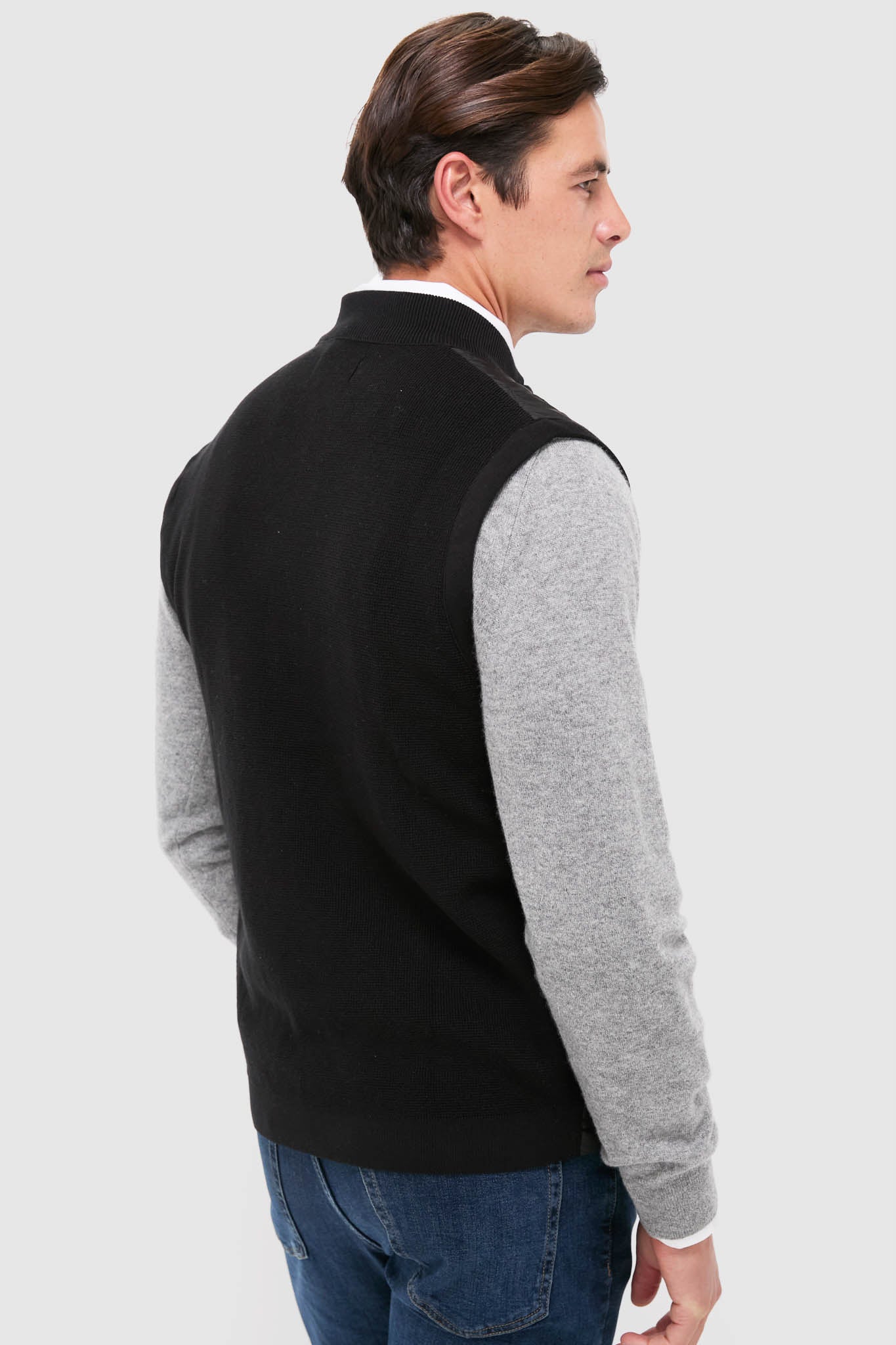 Black Essential Gilet-Get Girly