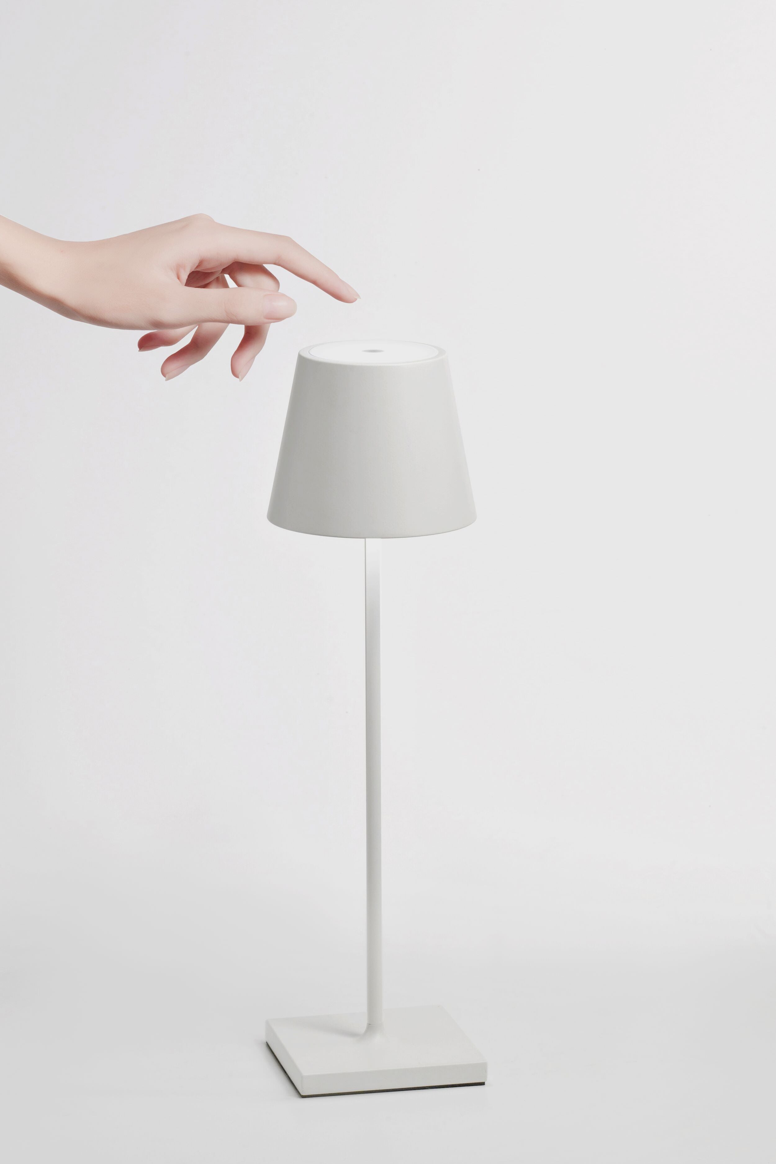 White Poldina Pro Table Lamp-Get Girly