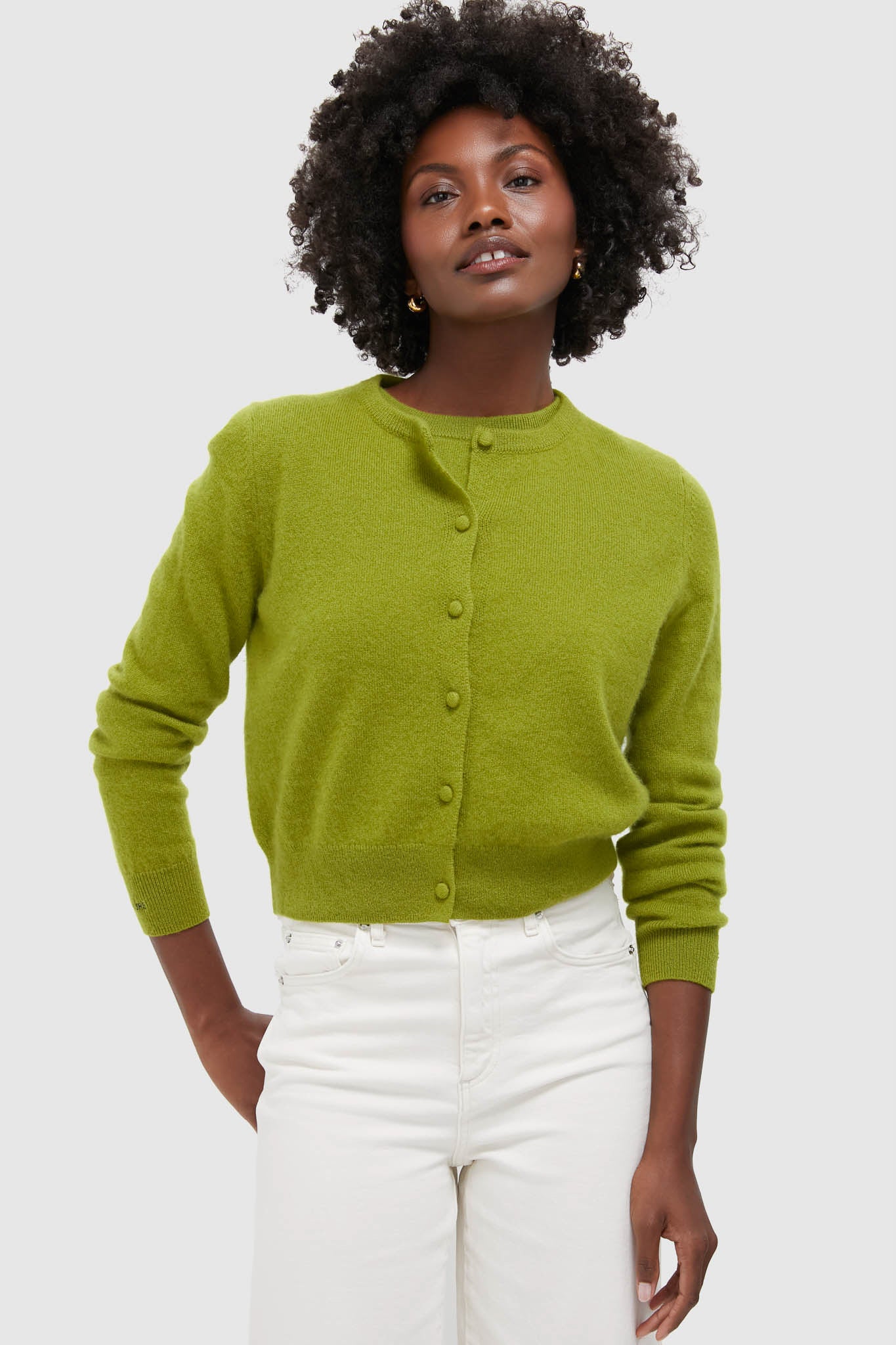 Woodbine Green Riley Cashmere Cardigan-Get Girly
