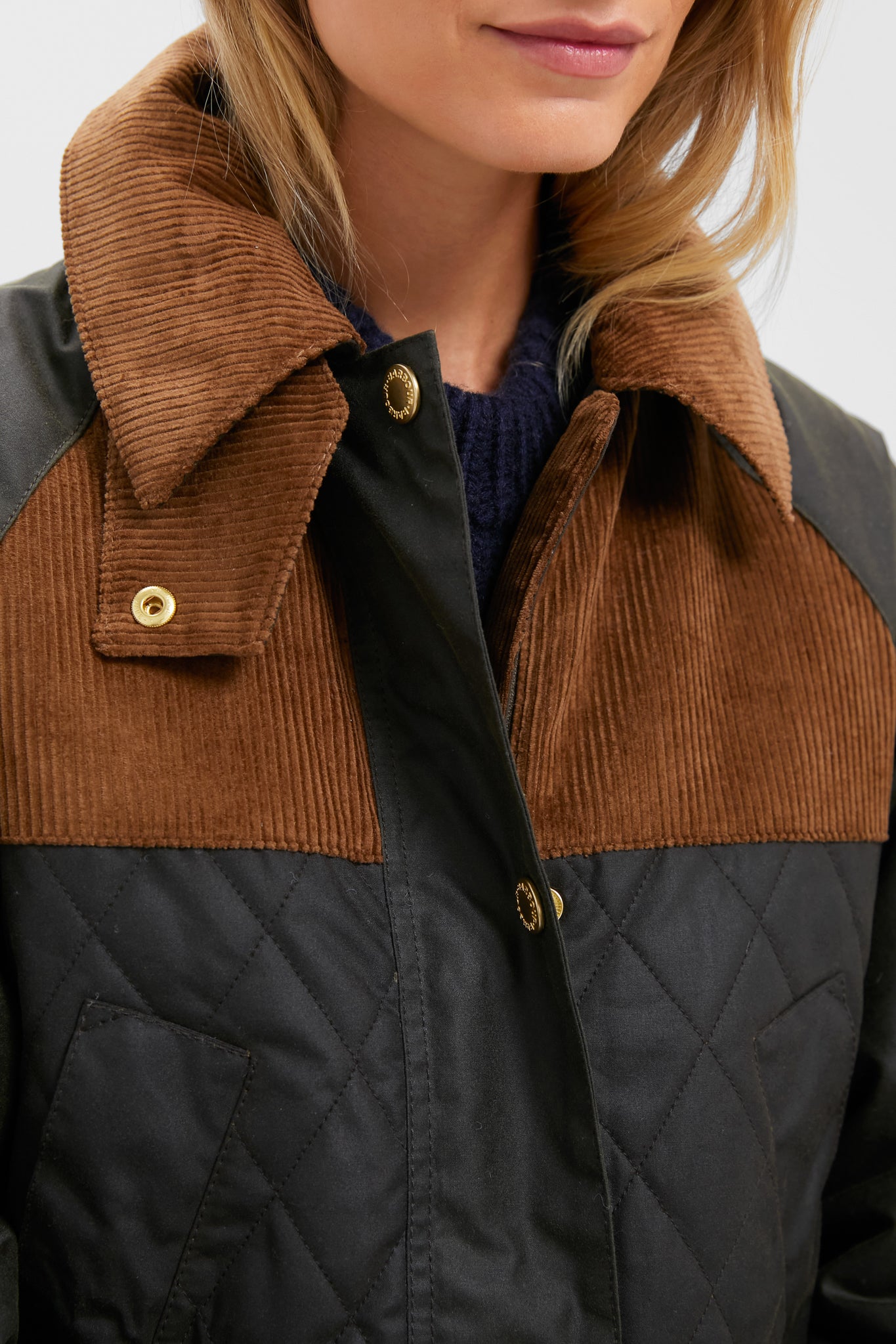 Archive Olive and Beech Imelda Wax Jacket-Get Girly