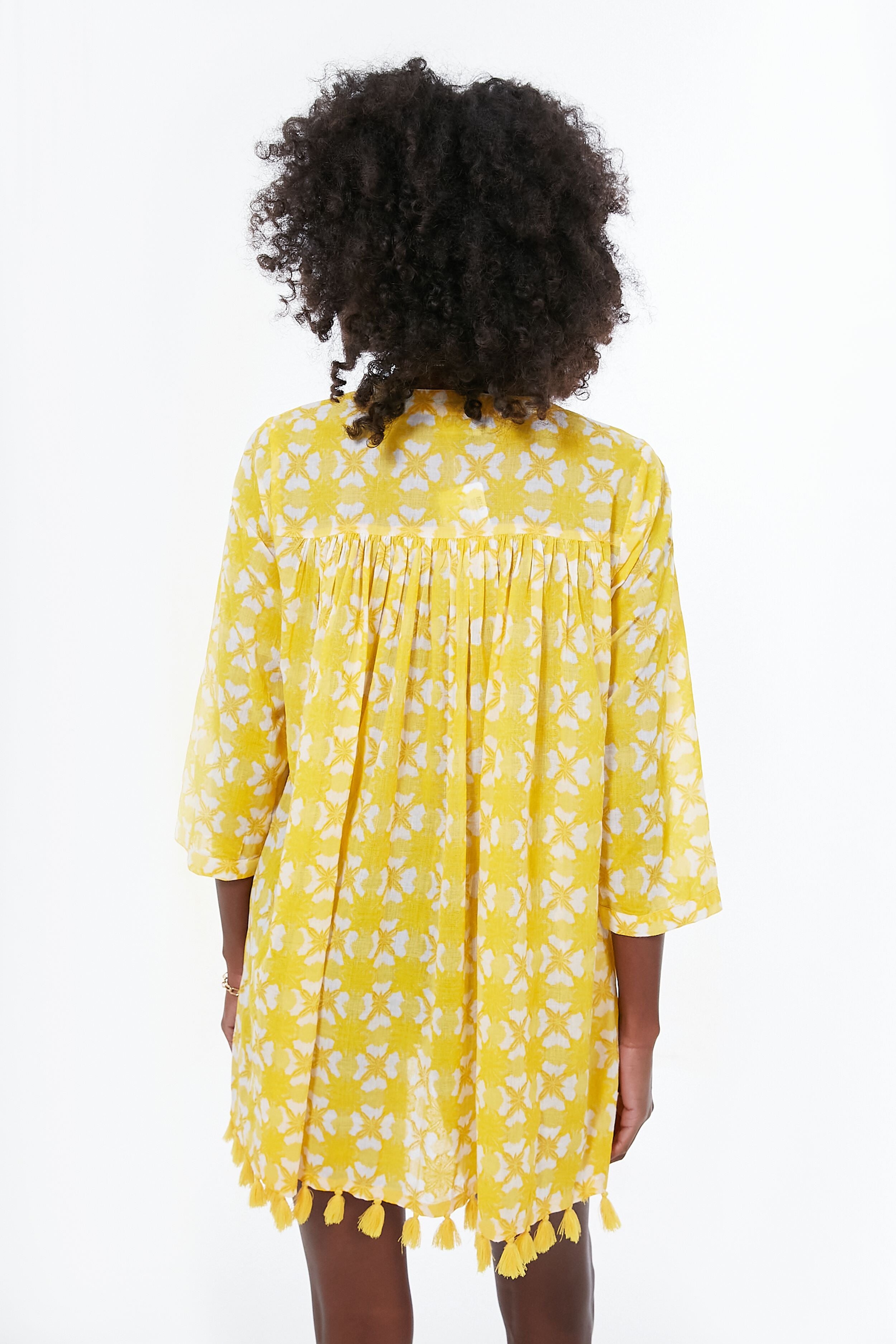 Yellow Barbados Seychelles Tunic-Get Girly