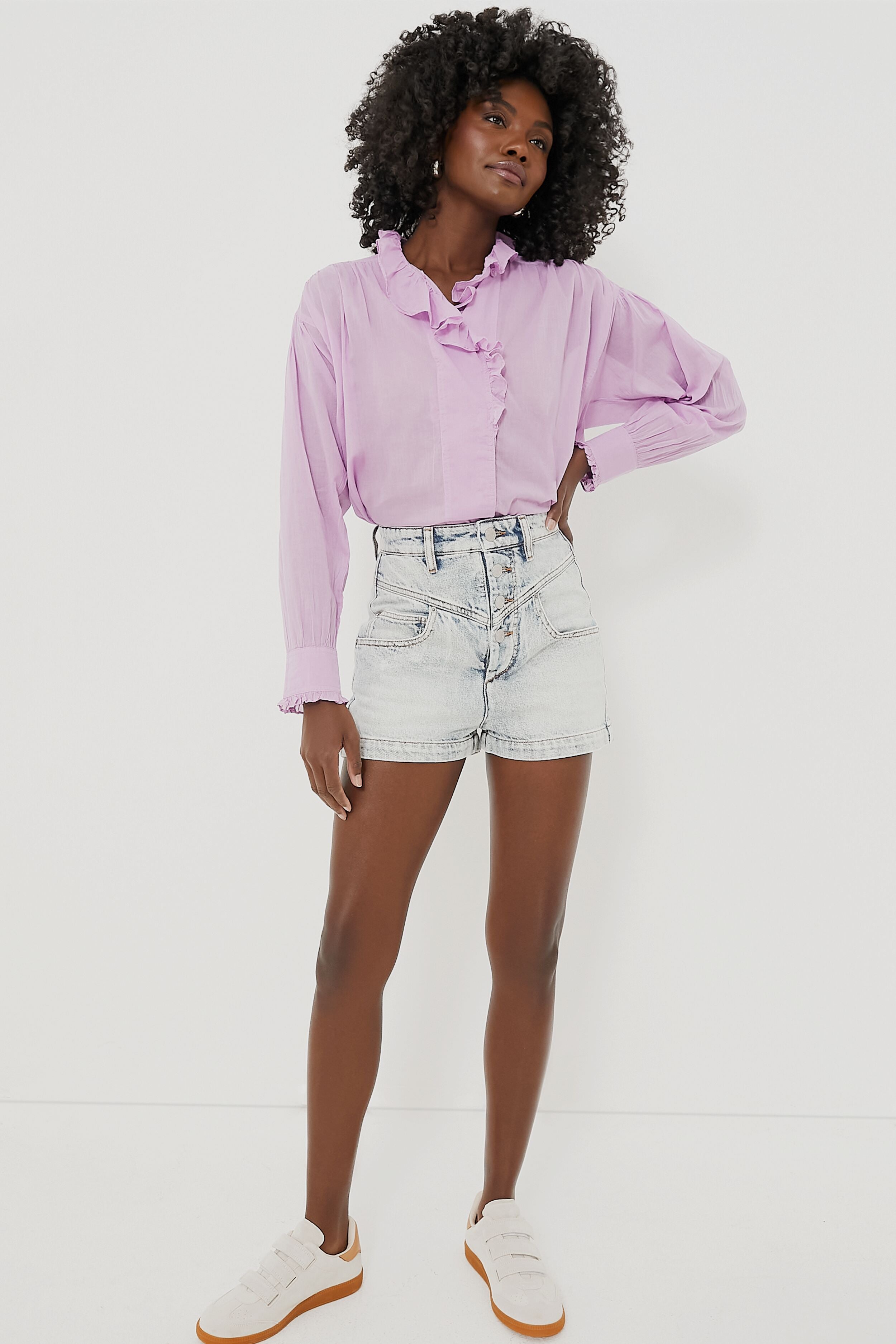 Chalk Beige Beth Classic Sneaker-Get Girly