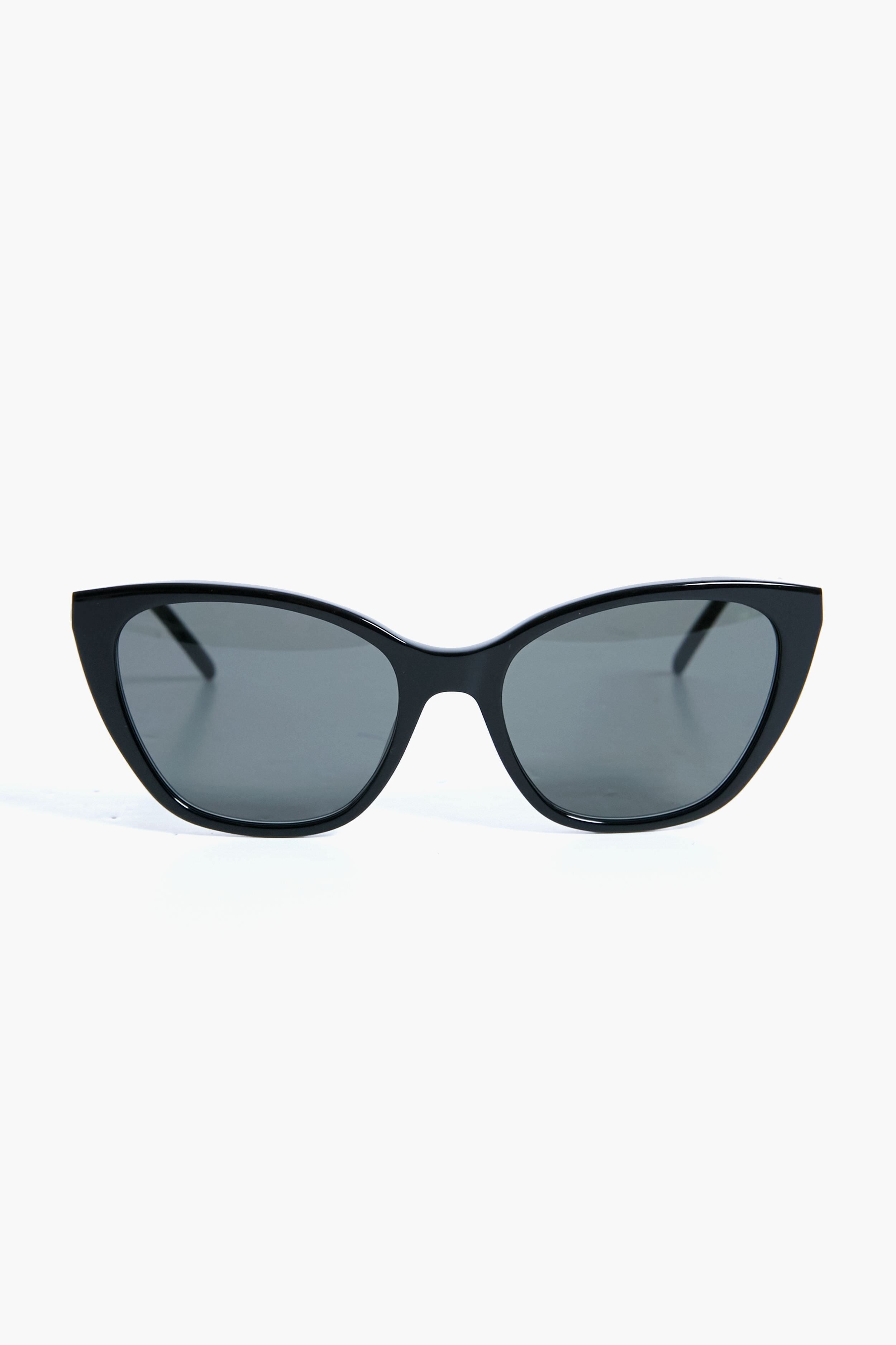 Black Cat Eye Sunglasses-Get Girly