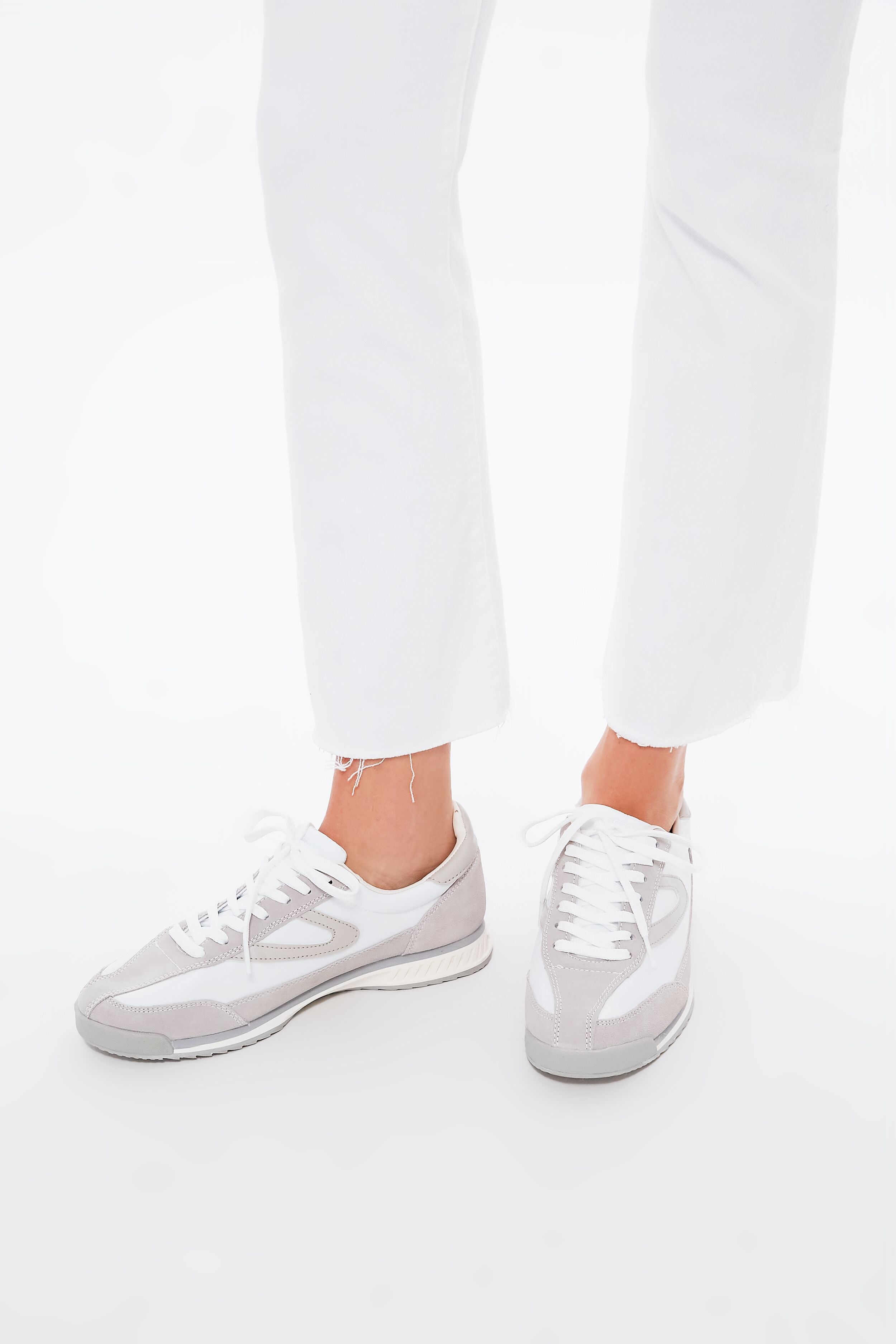 White Rawlins 2.0 Sneakers-Get Girly