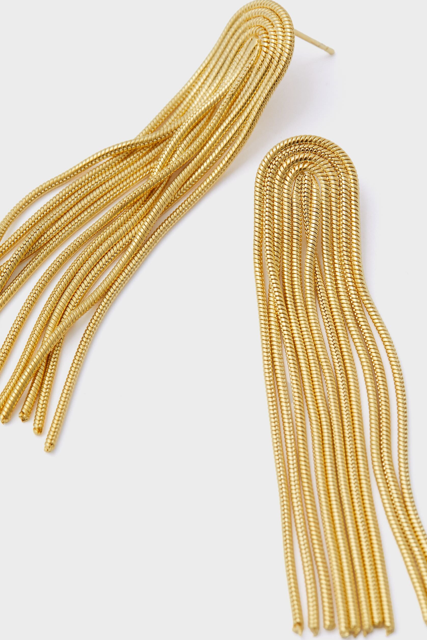 Gold Trento Earrings-Get Girly