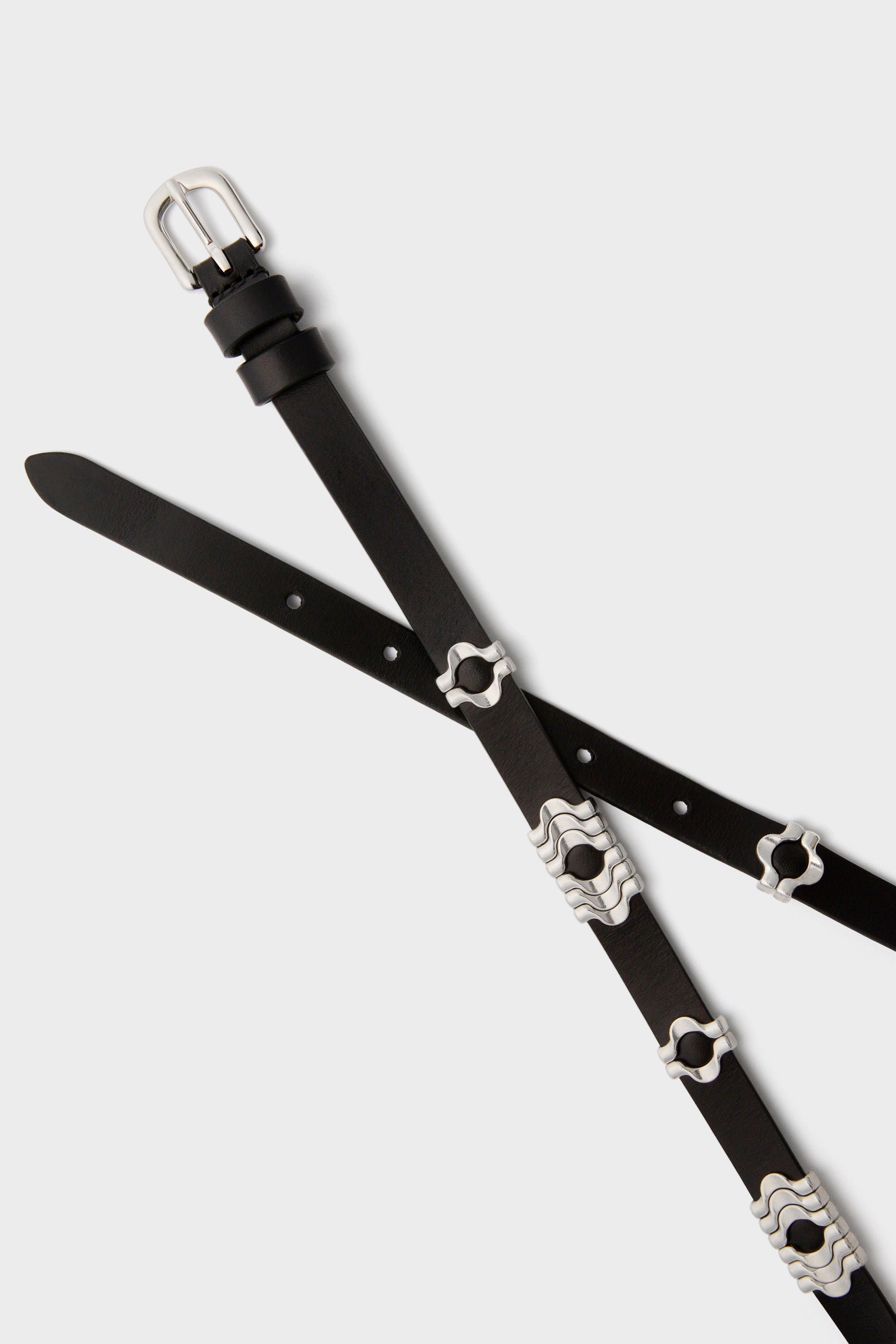 Black and Silver Odena Belt-Get Girly