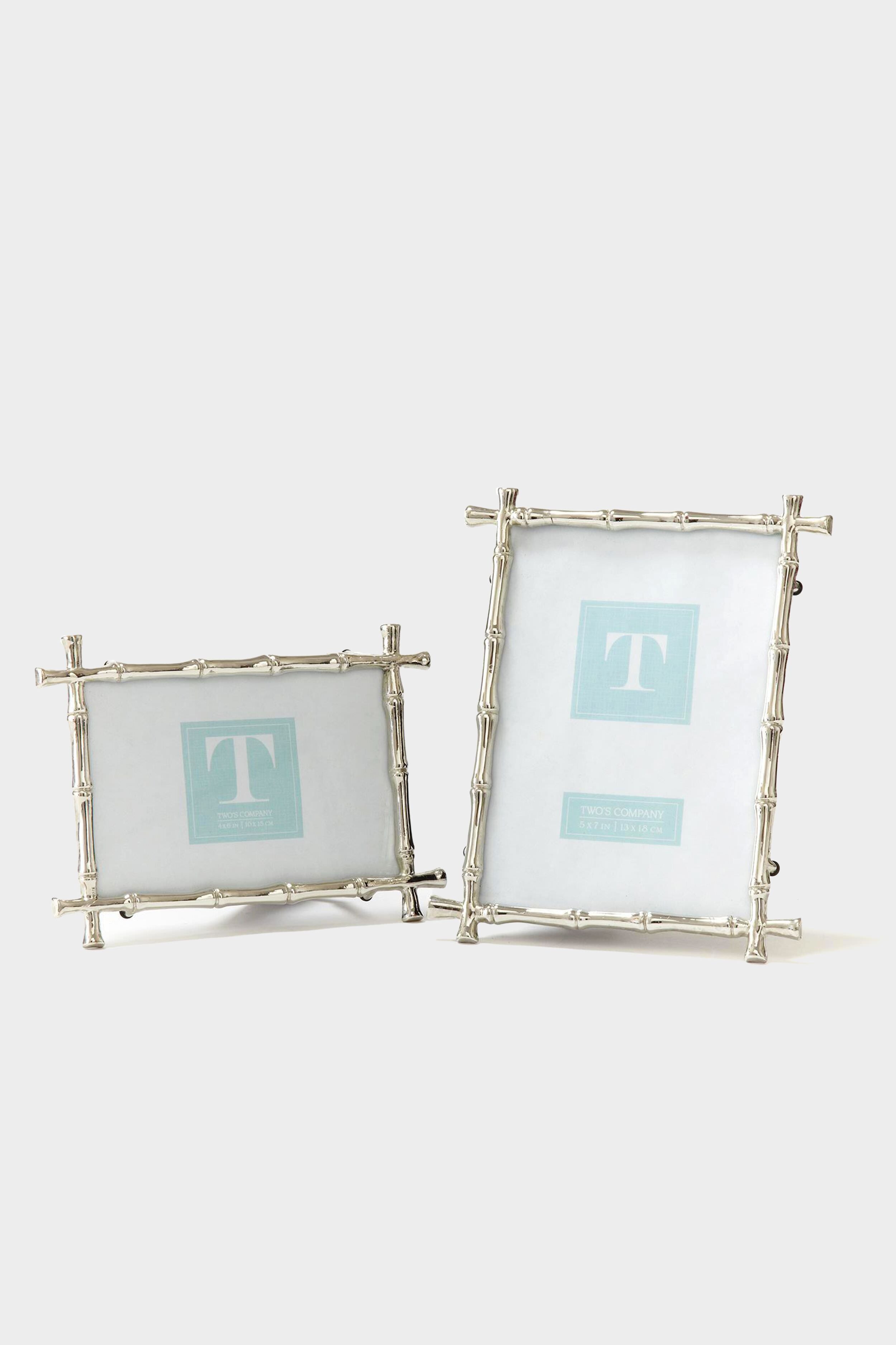 4x6 Bamboo Silver Frame-Get Girly