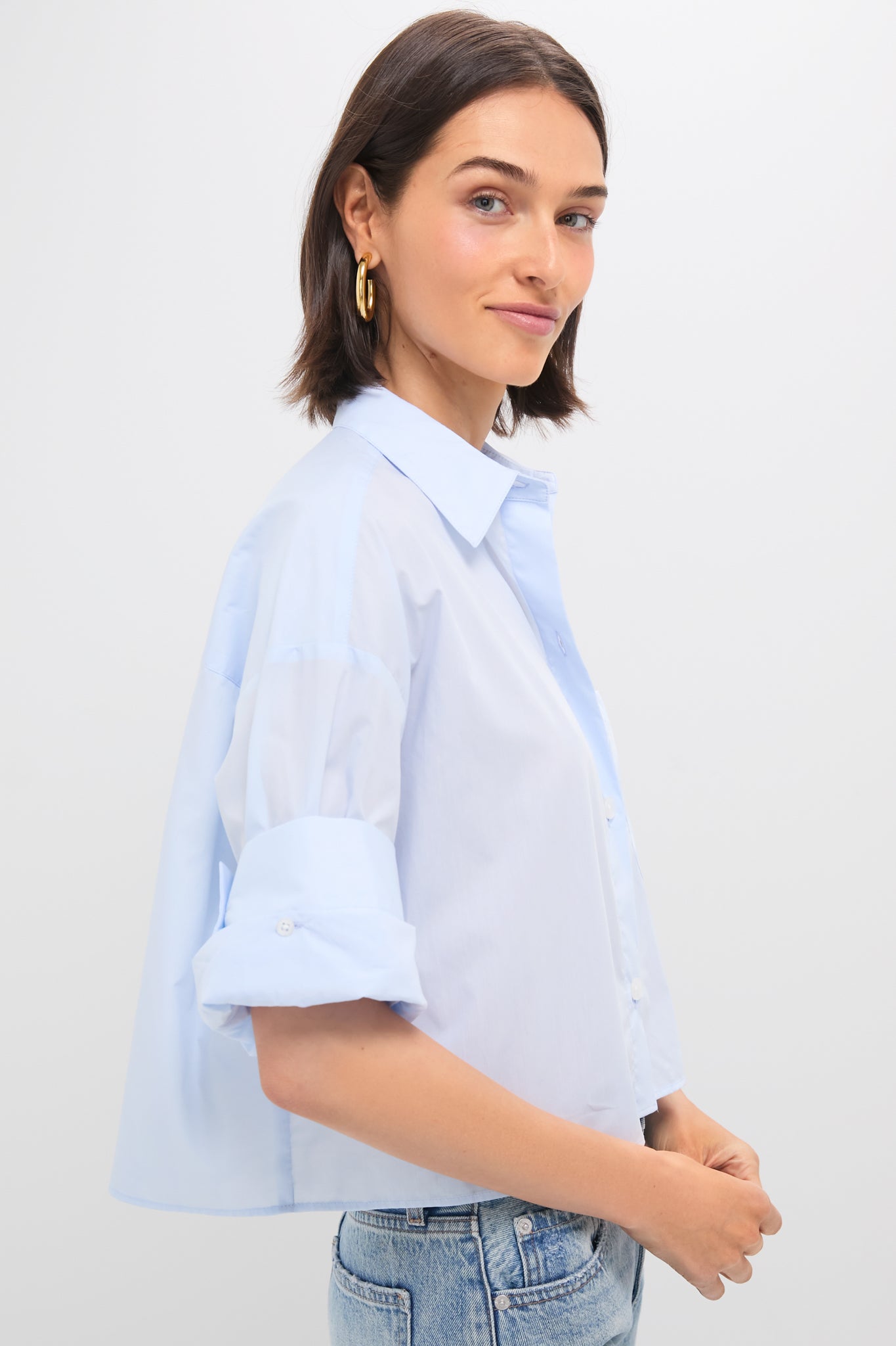 Baby Blue Next Ex Shirt-Get Girly