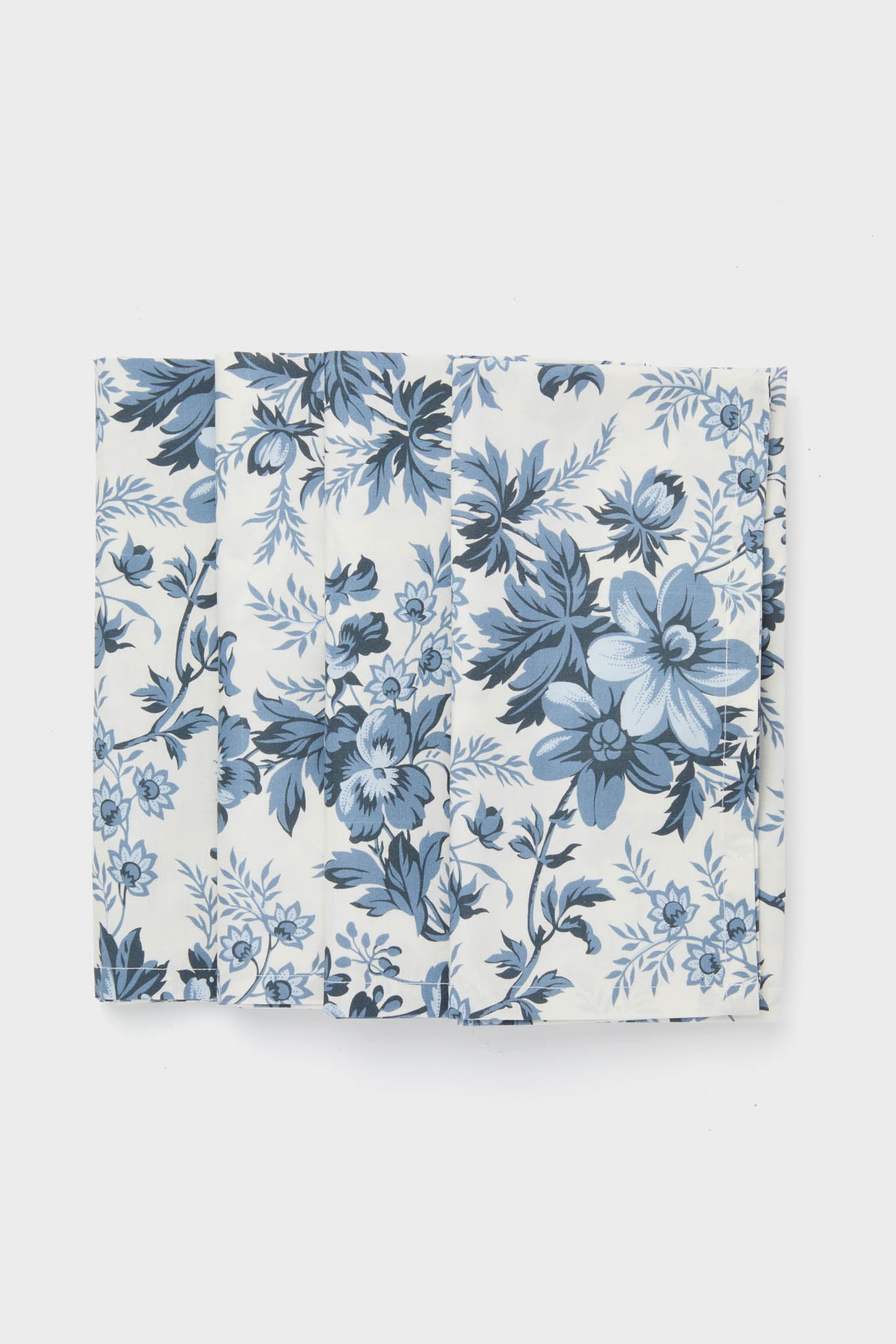 Delft Bloom Printed Napkins Set of 4-Get Girly
