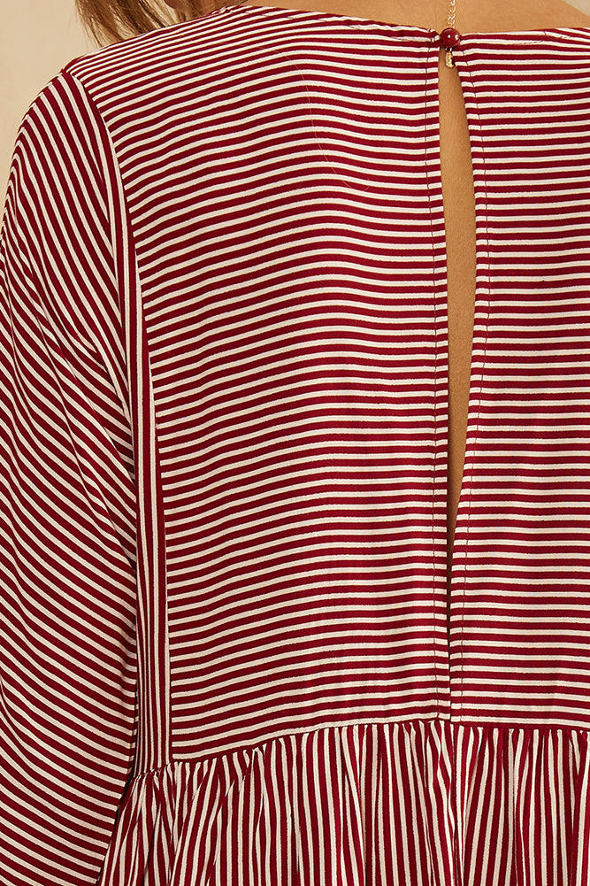 A Sudden Light Dress Wine-Trogz