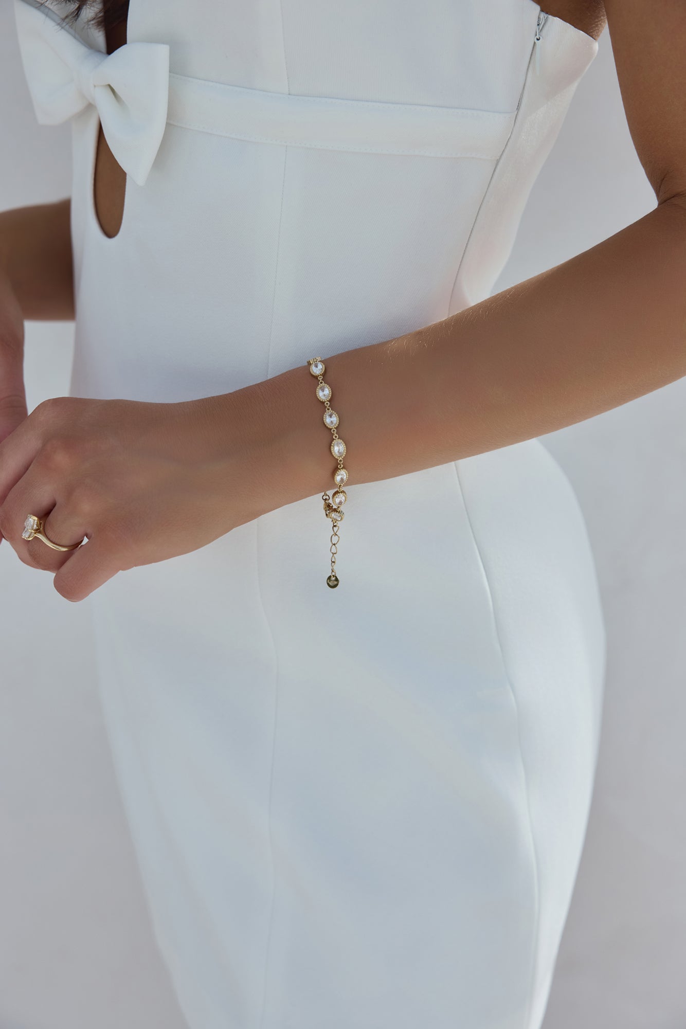 Ballroom Diamonds Bracelet Gold-Trogz