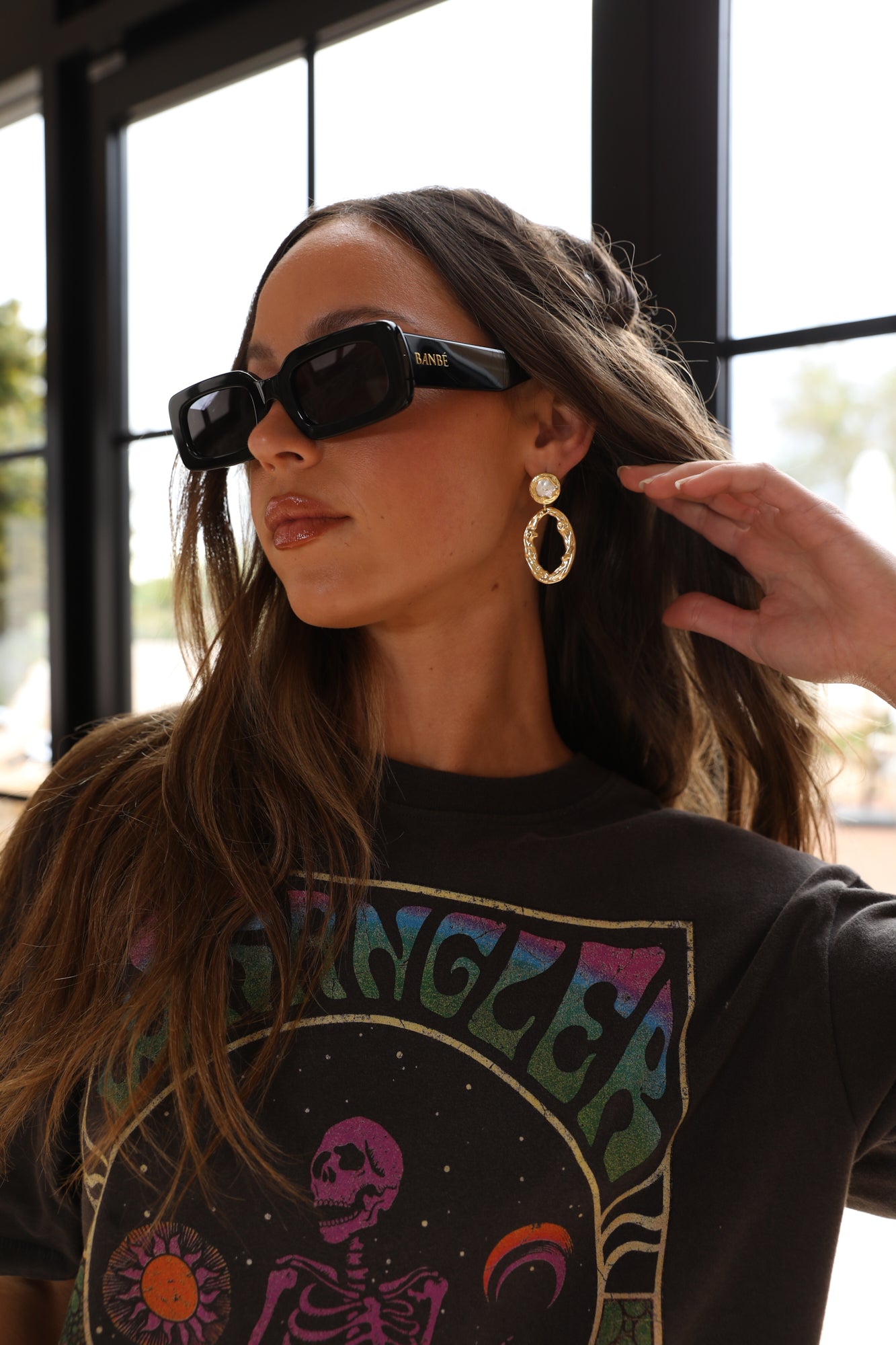 BANBÉ The Seymour Sunglasses Black Midnight Fade-Trogz