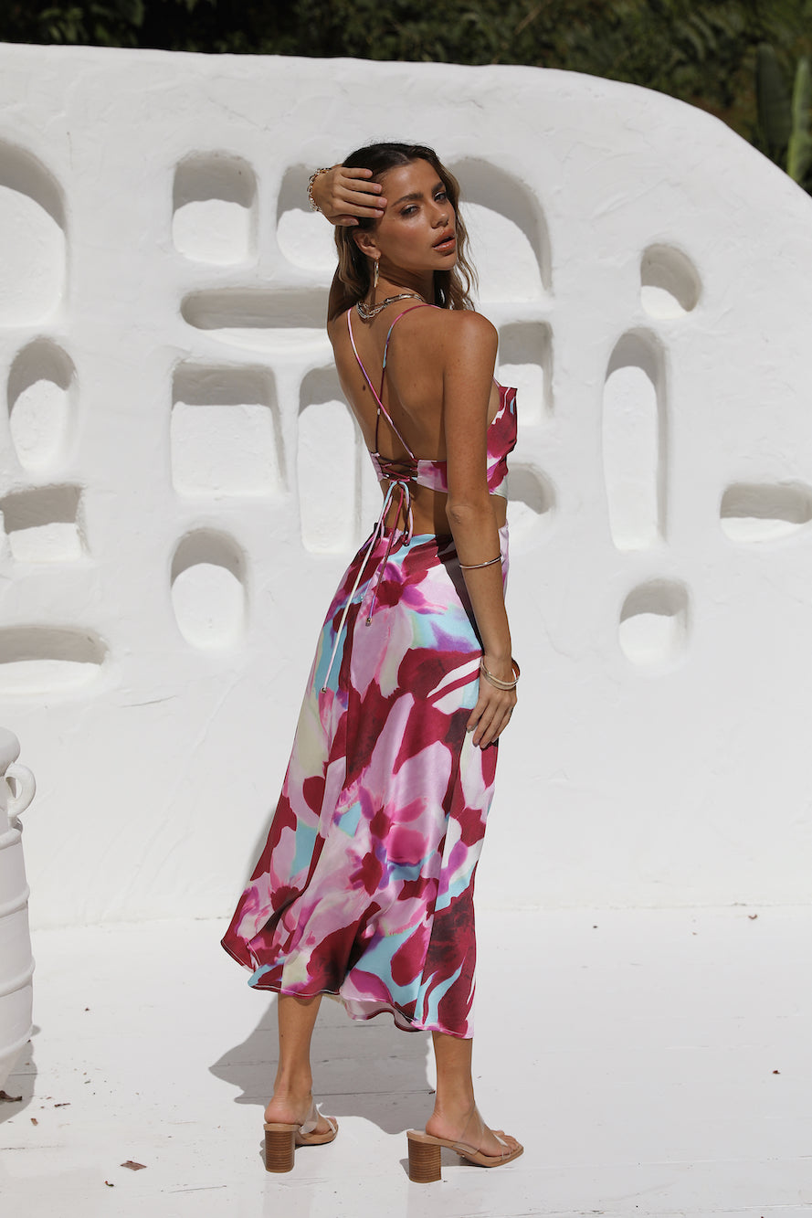 Before Sunset Maxi Dress Multi-Trogz