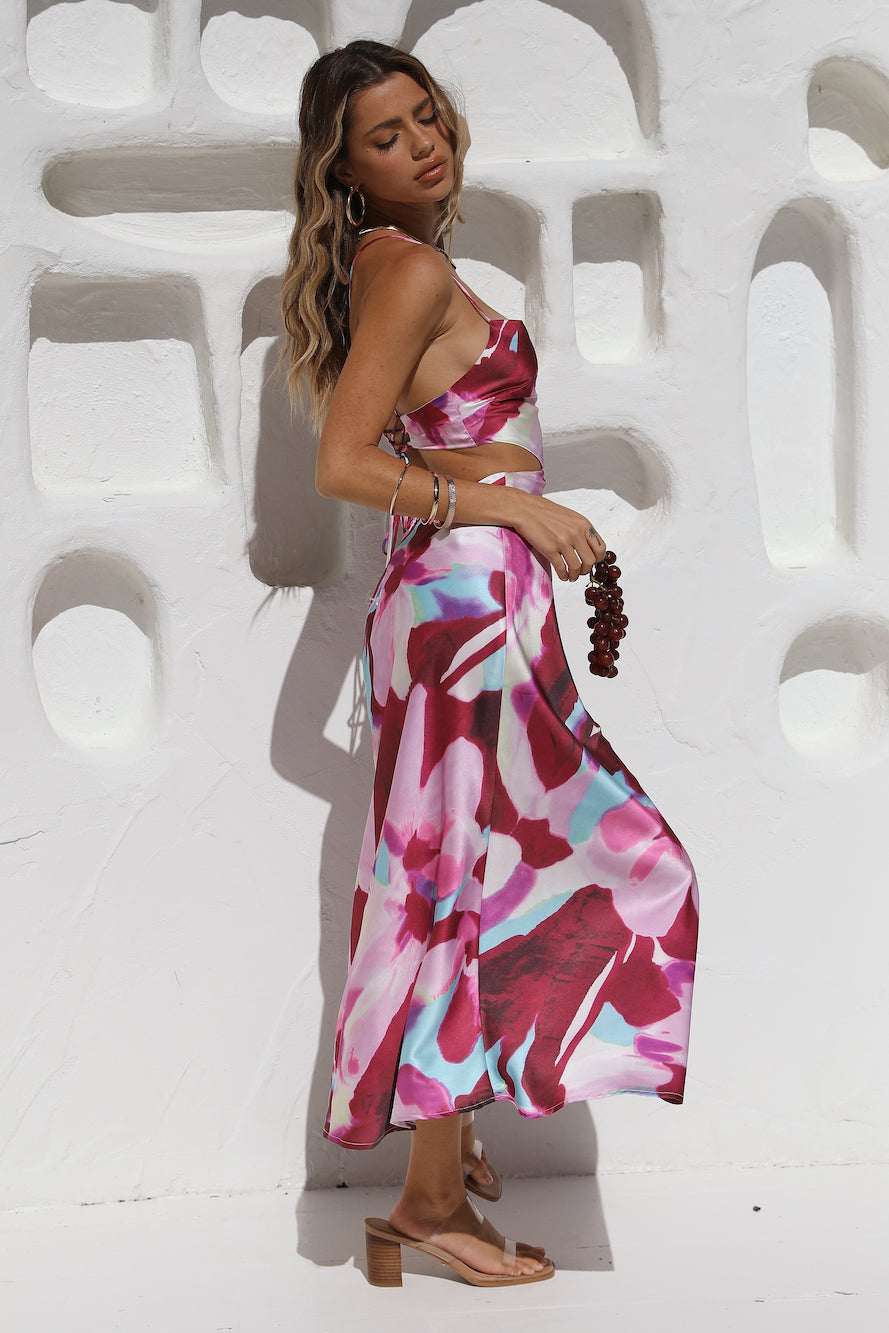 Before Sunset Maxi Dress Multi-Trogz