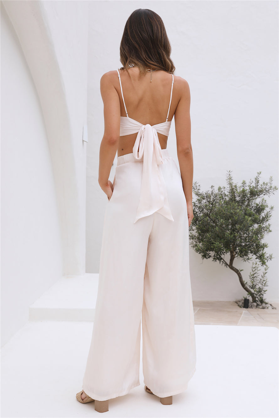 Bright Bloom Pant White-Trogz