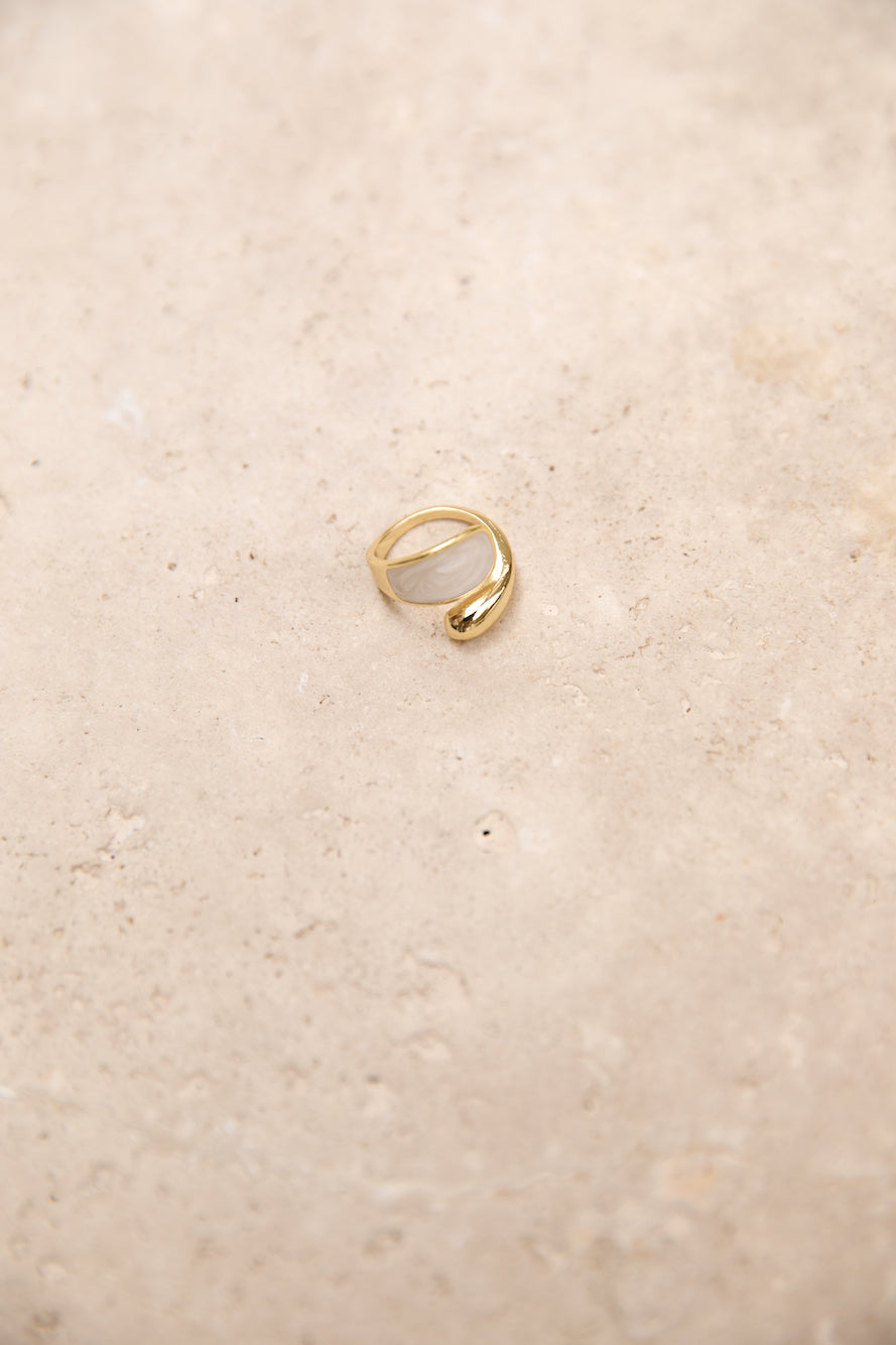 18k Gold Plated Beach Jewels Ring Gold-Trogz