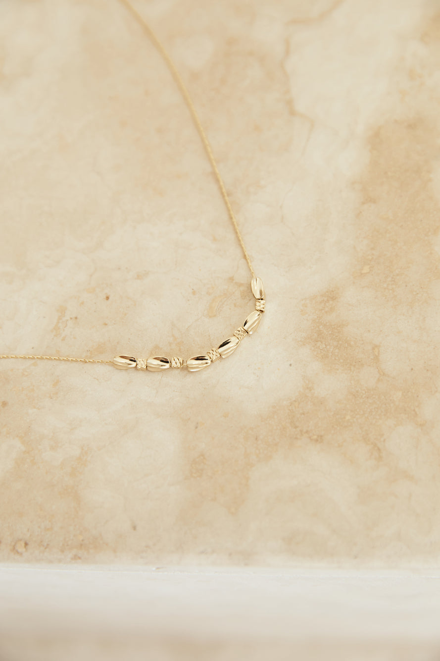 18k Gold Plated Lush Love Necklace Gold-Trogz