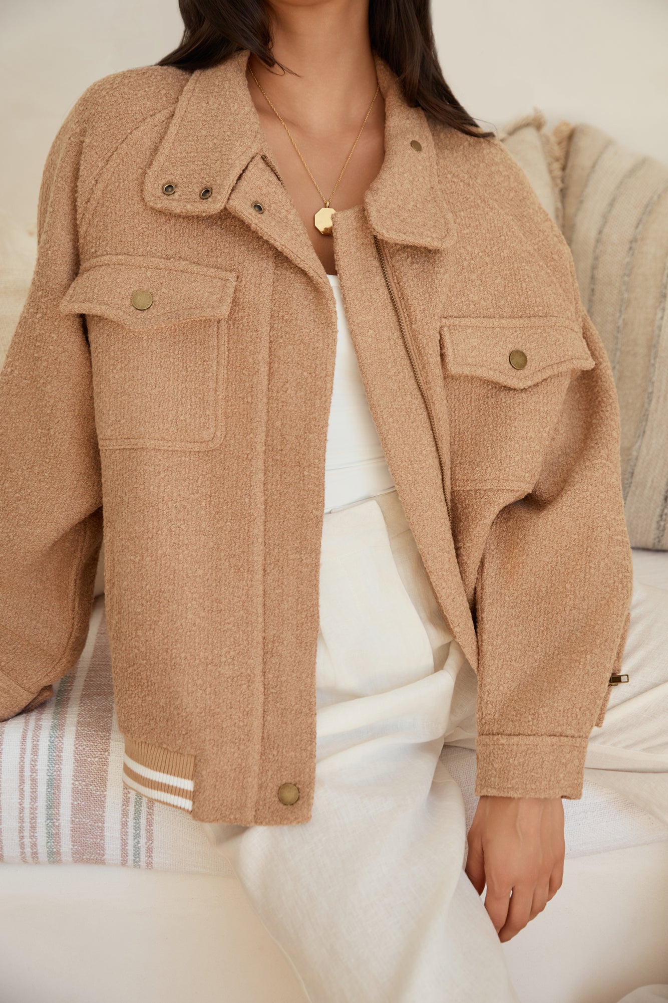 Winter Whimsy Jacket Caramel-Trogz