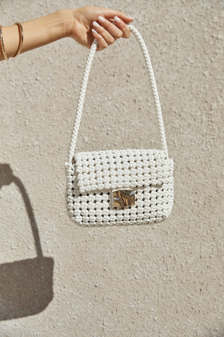 BILLINI Mulan Shoulder Bag White-Trogz