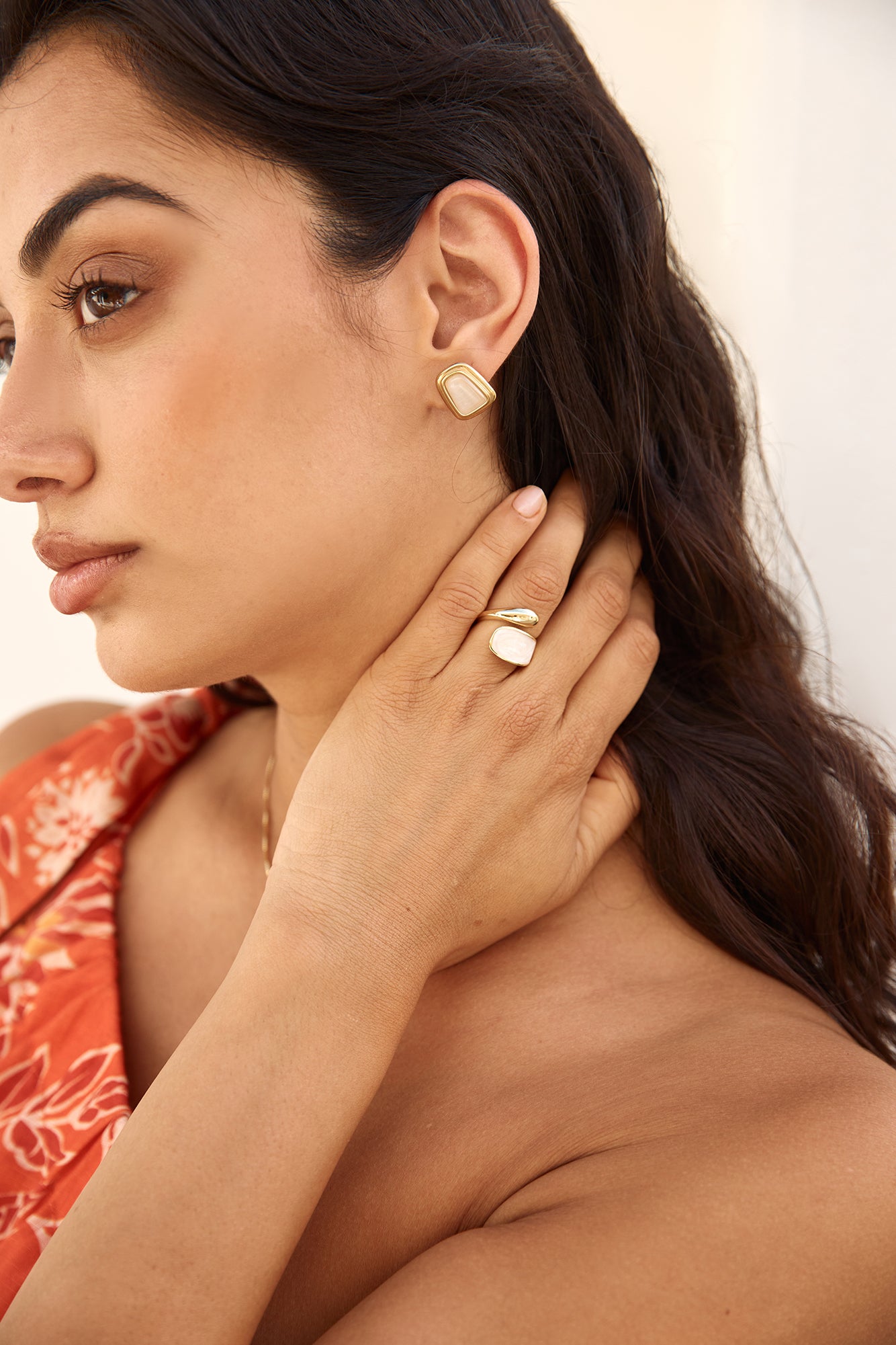 18k Gold Plated Beach Jewels Ring Gold-Trogz