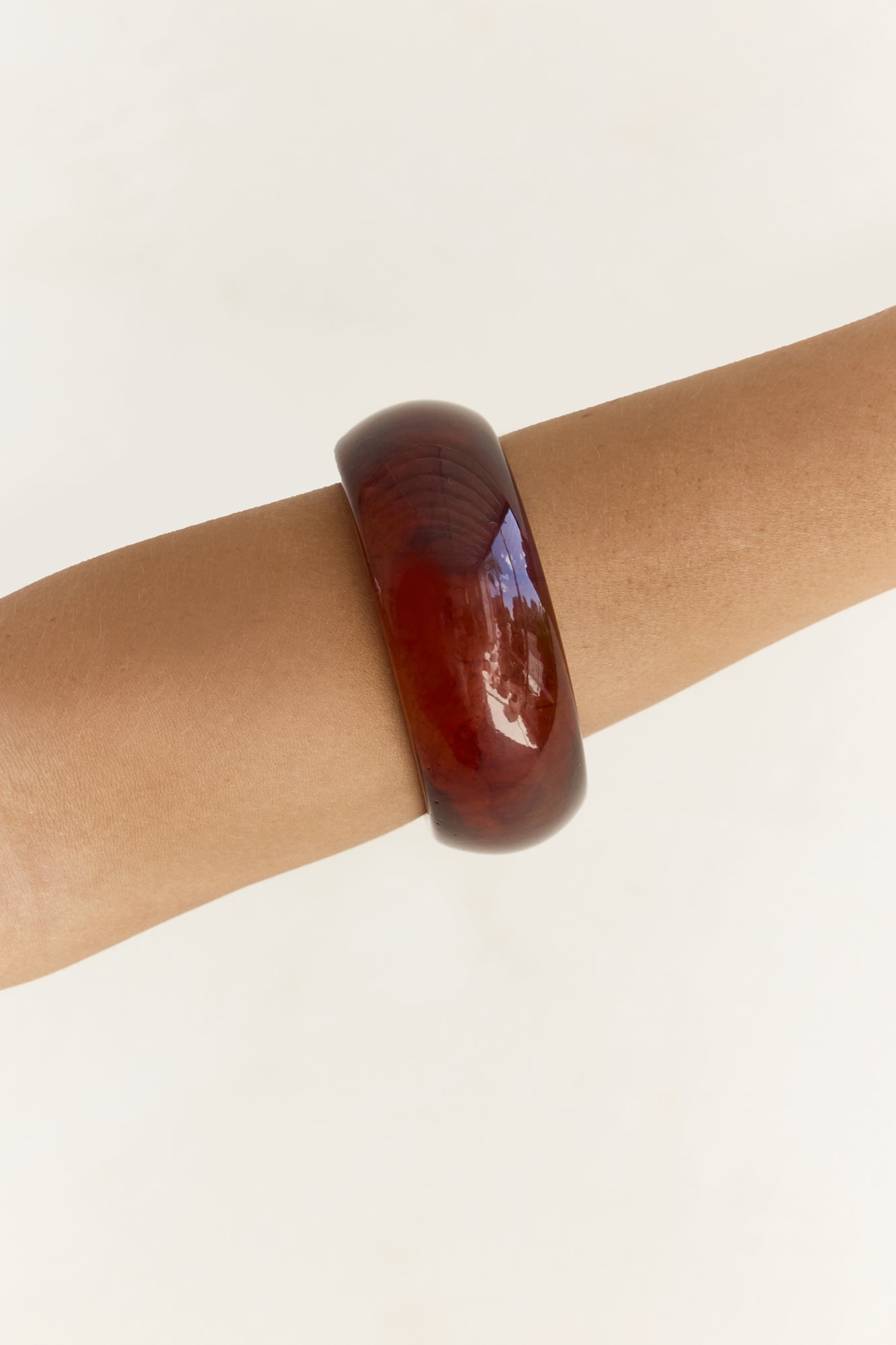 Sea Coral Bangle Tortoiseshell-Trogz