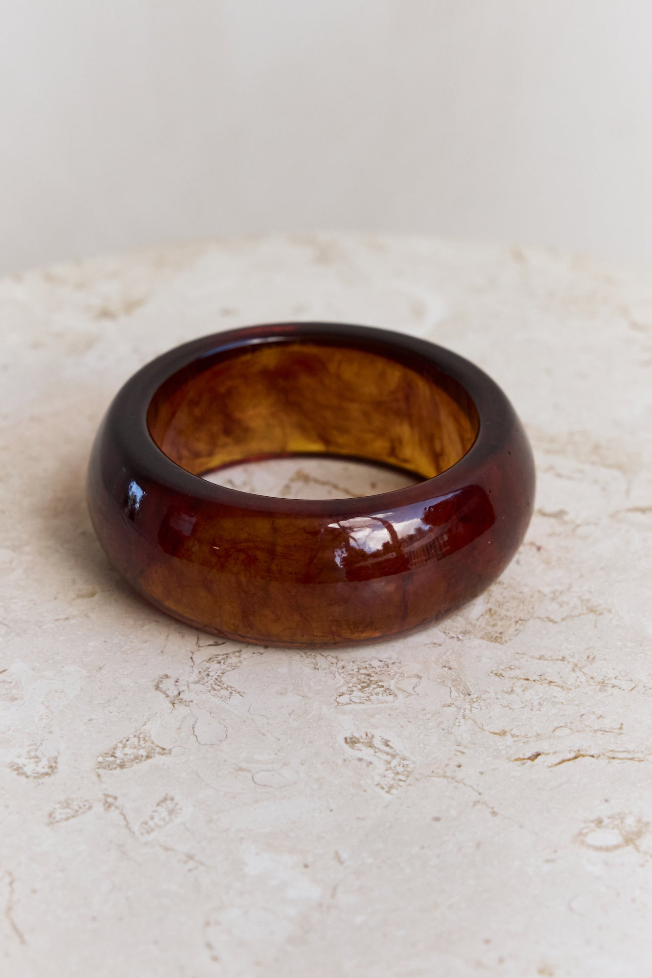 Sea Coral Bangle Tortoiseshell-Trogz