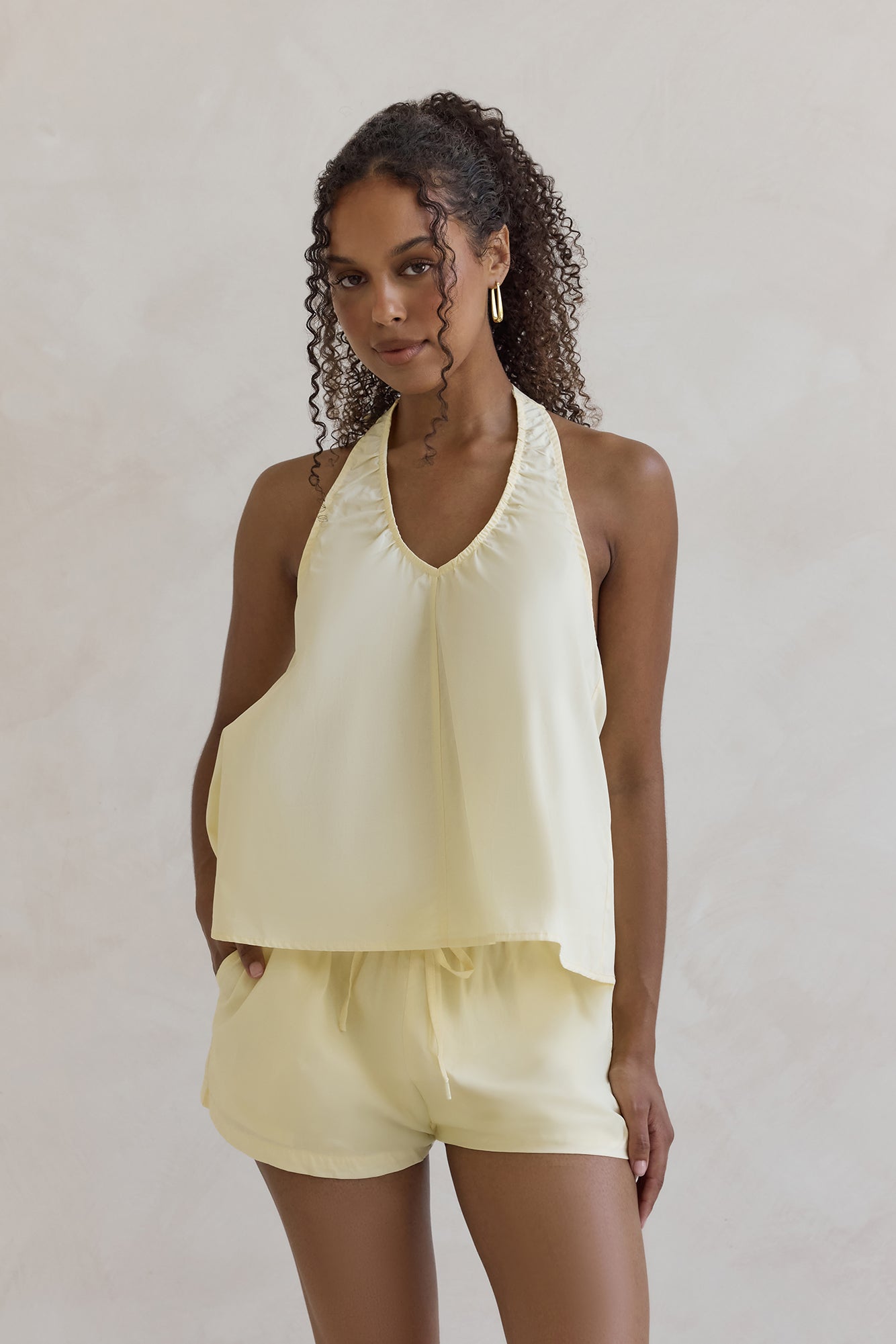 Evelyn Shorts Yellow-Trogz