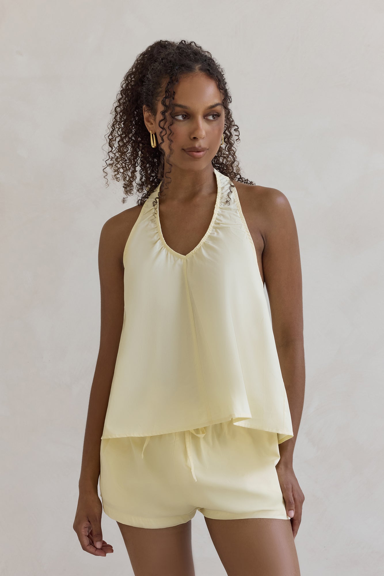 Evelyn Shorts Yellow-Trogz