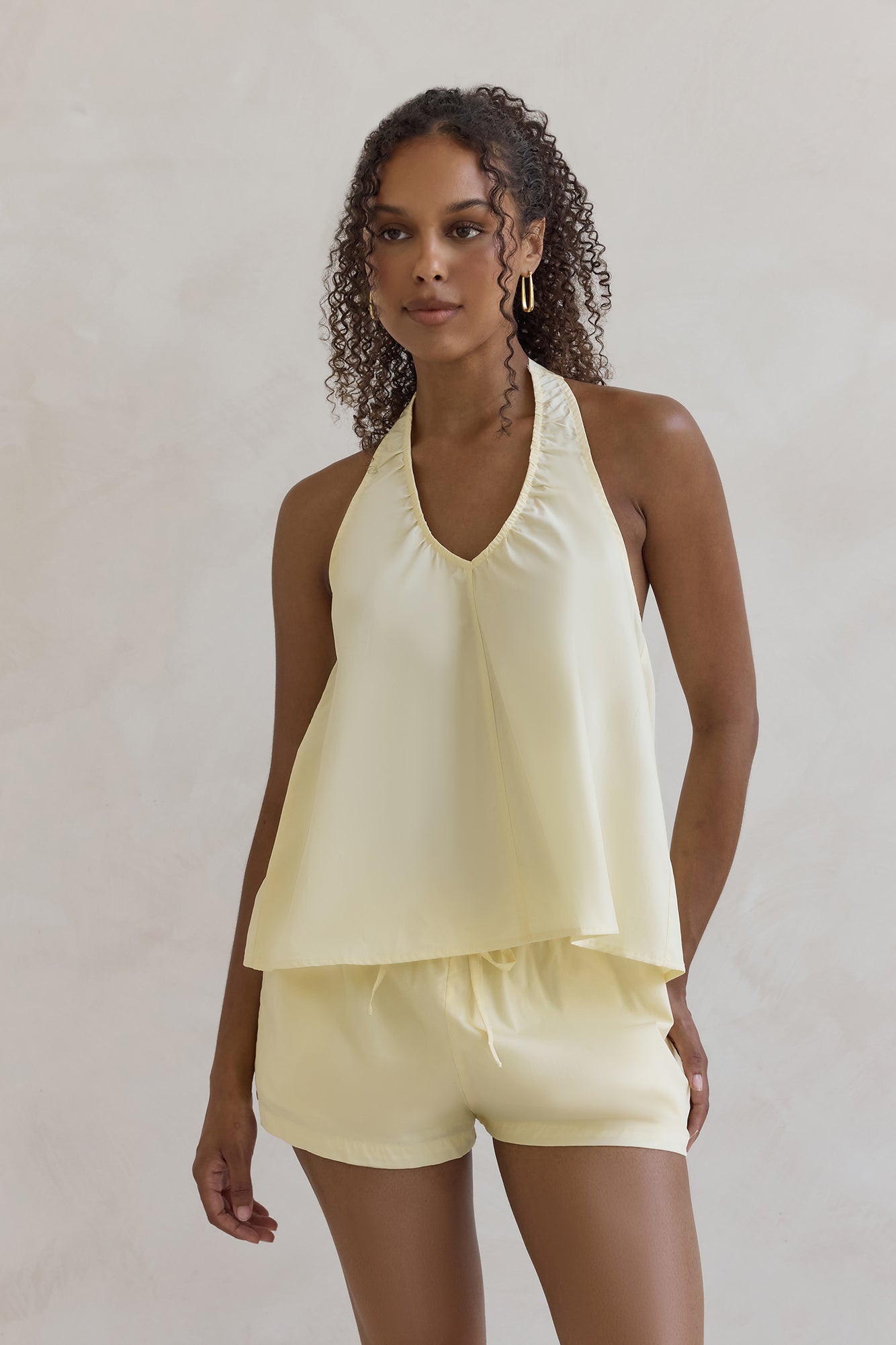 Evelyn Shorts Yellow-Trogz