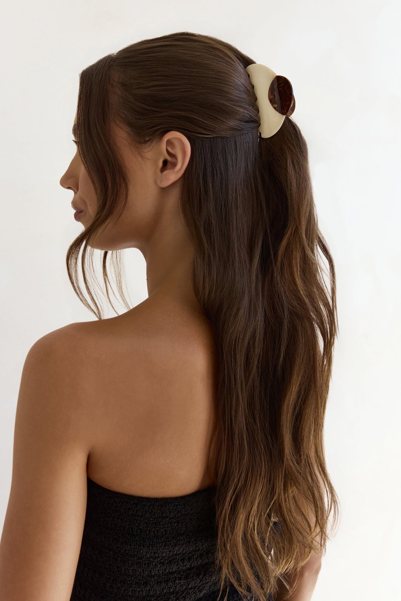 Creme Caramel Hair Claw Beige-Trogz