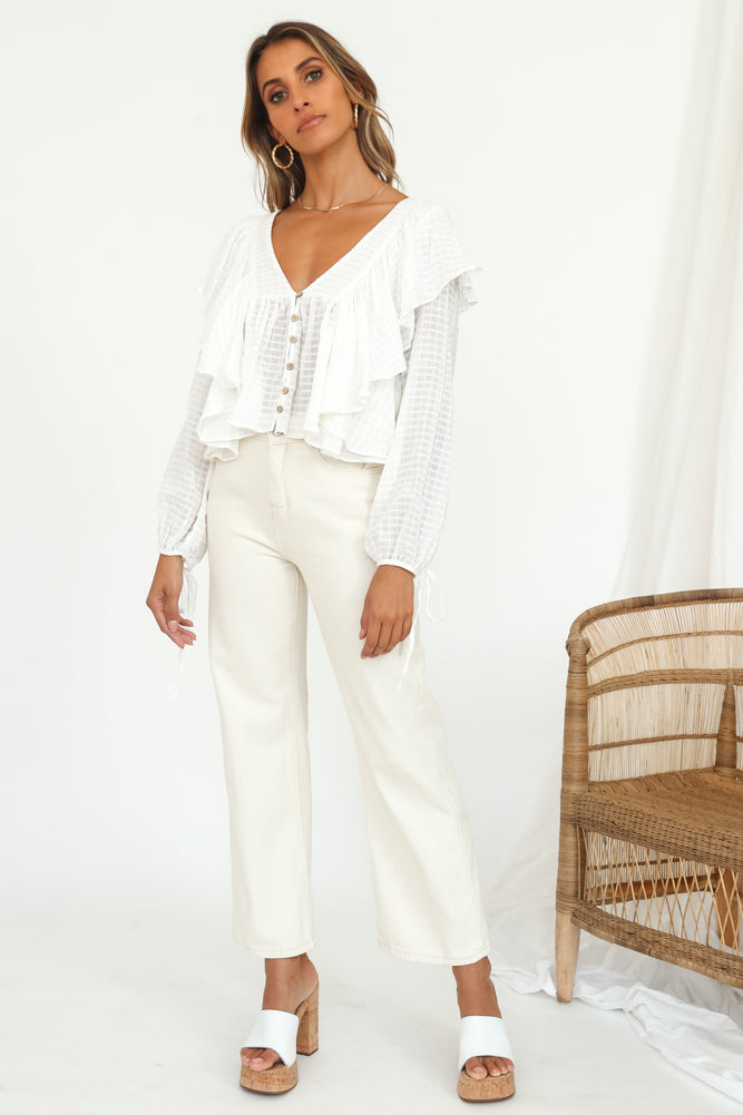 Anouk Crop Top White-Trogz