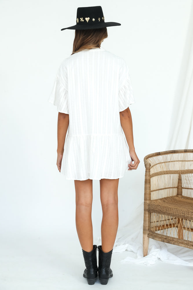 Ariana Dress White-Trogz