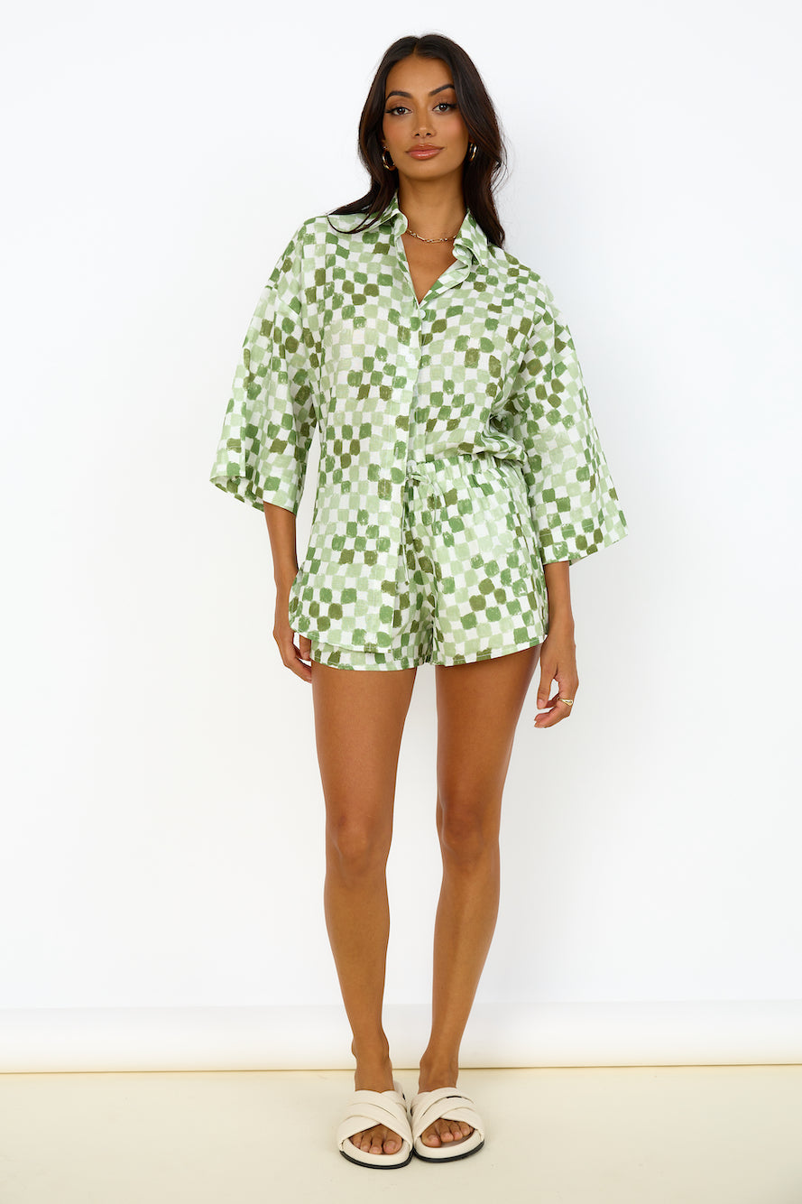 CHARLIE HOLIDAY Harlow Shirt Checkerboard-Trogz