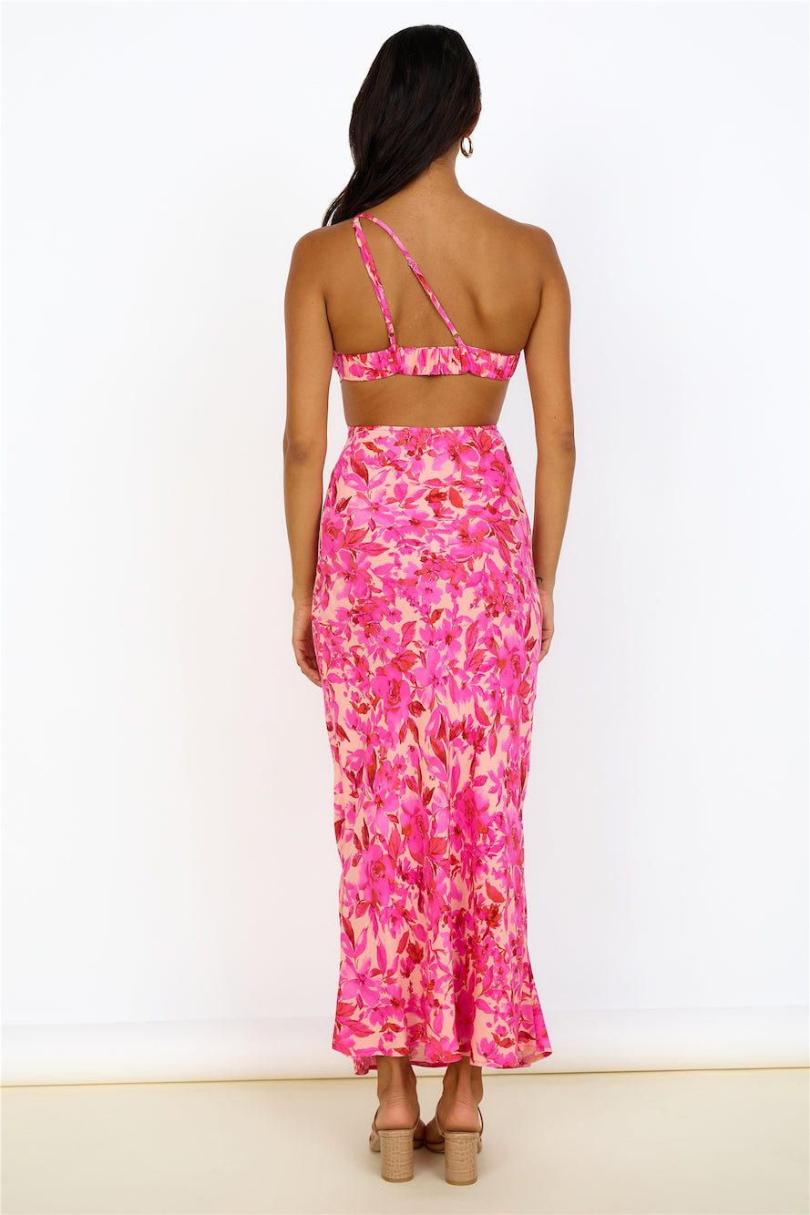 Believe Me Maxi Dress Pink-Trogz