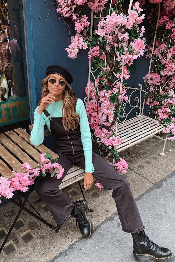 AMUSE SOCIETY Paloma Overalls Black-Trogz