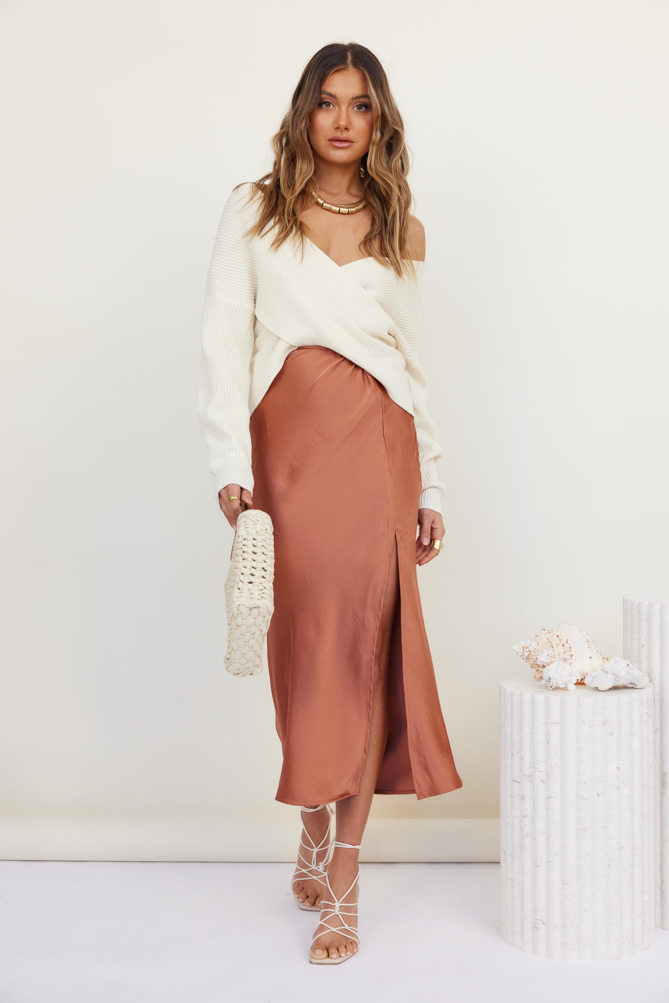 Days Around Me Knit White-Trogz