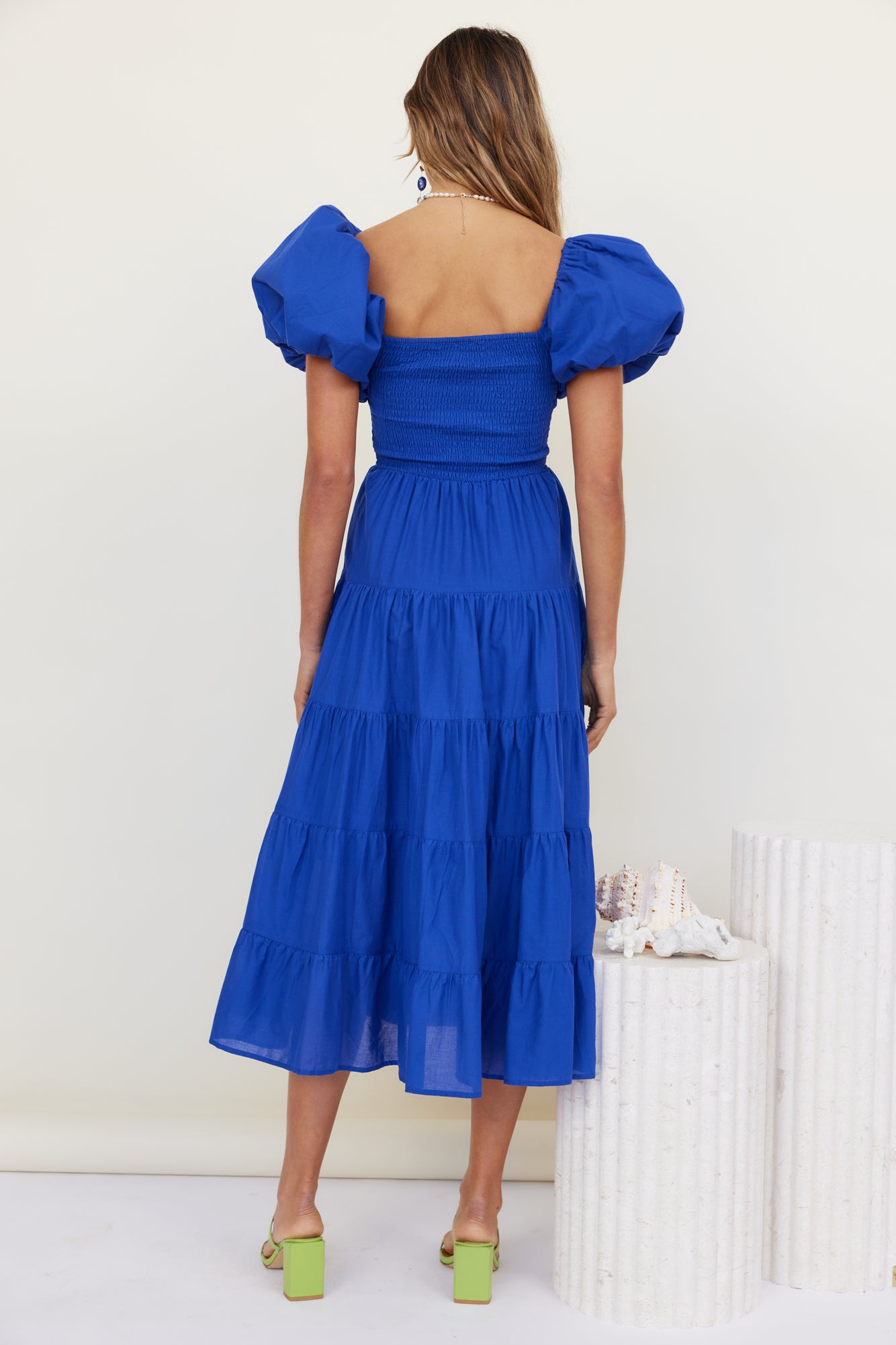 Adela Maxi Dress Blue-Trogz