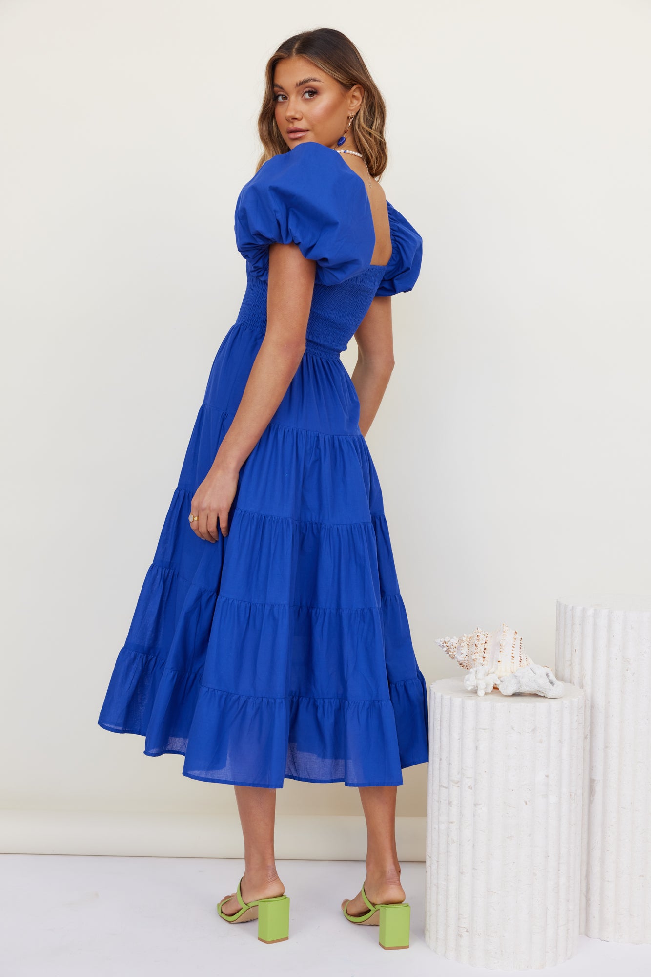 Adela Maxi Dress Blue-Trogz