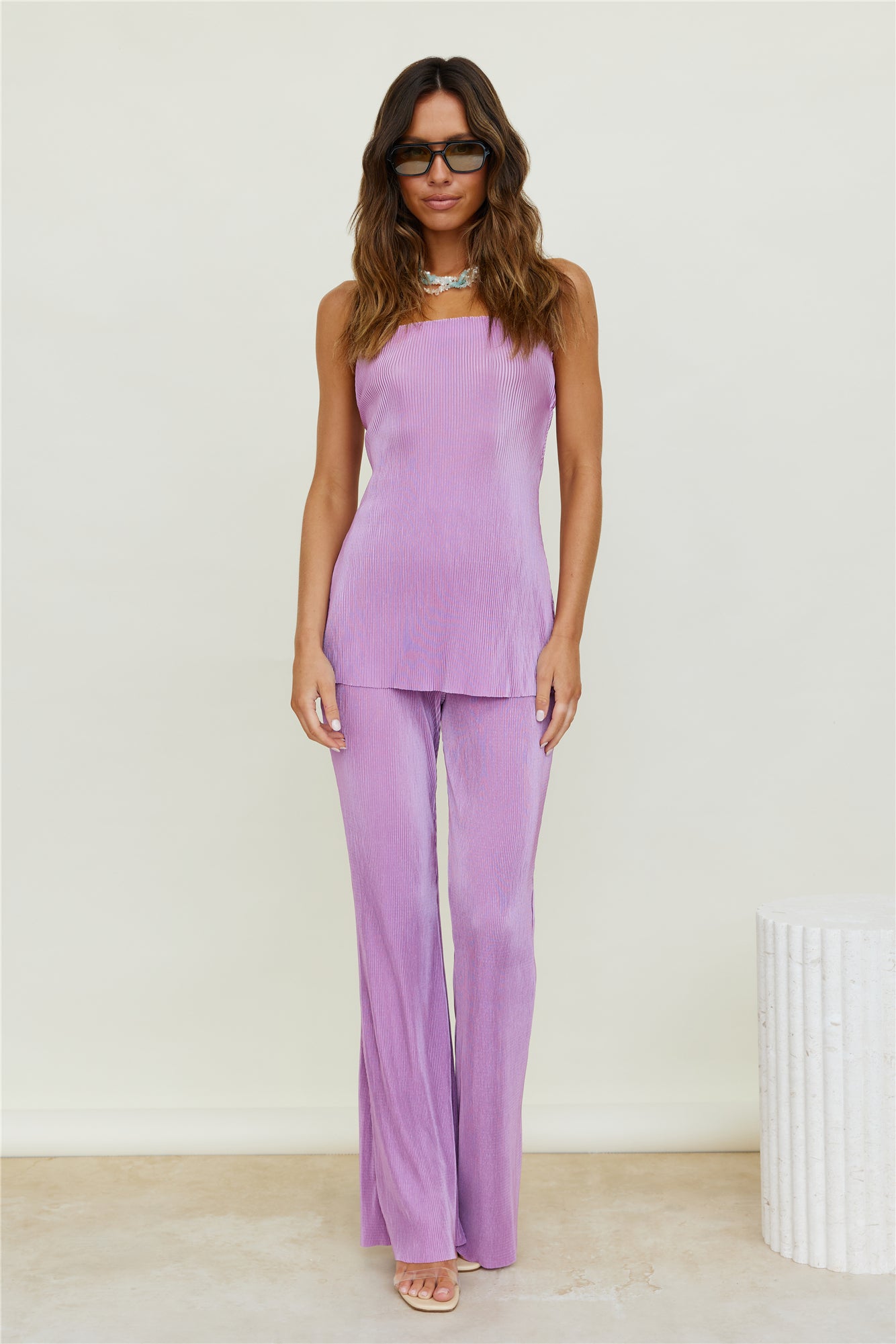 Clear Reason Top Purple-Trogz