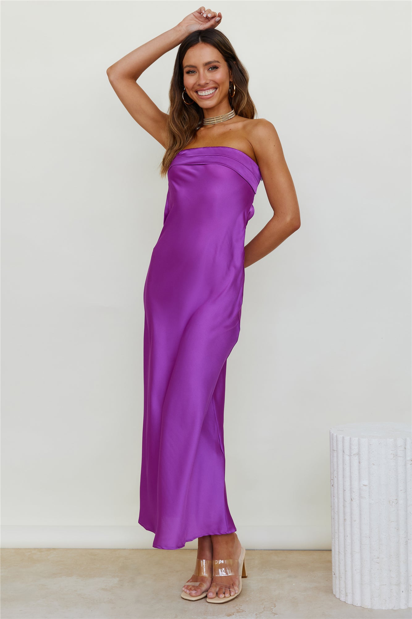 Acadia Maxi Dress Purple-Trogz