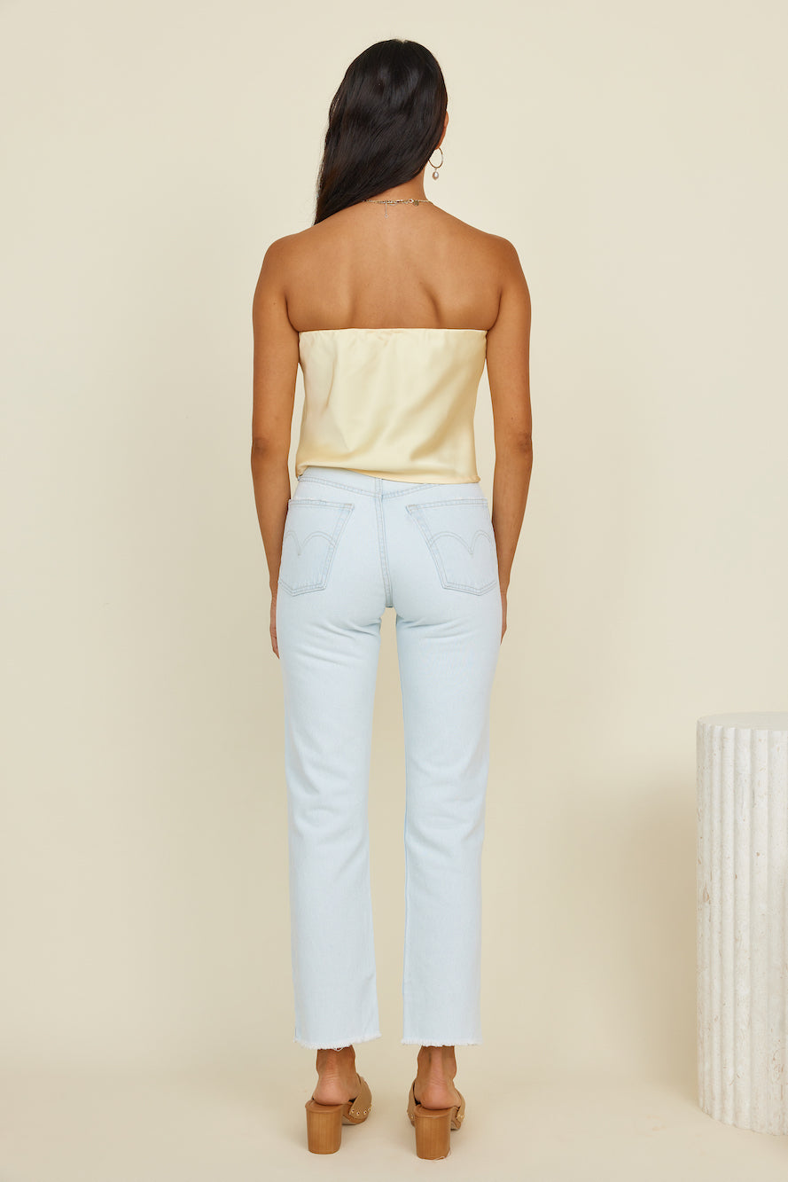 Forever Ago Top Yellow-Trogz