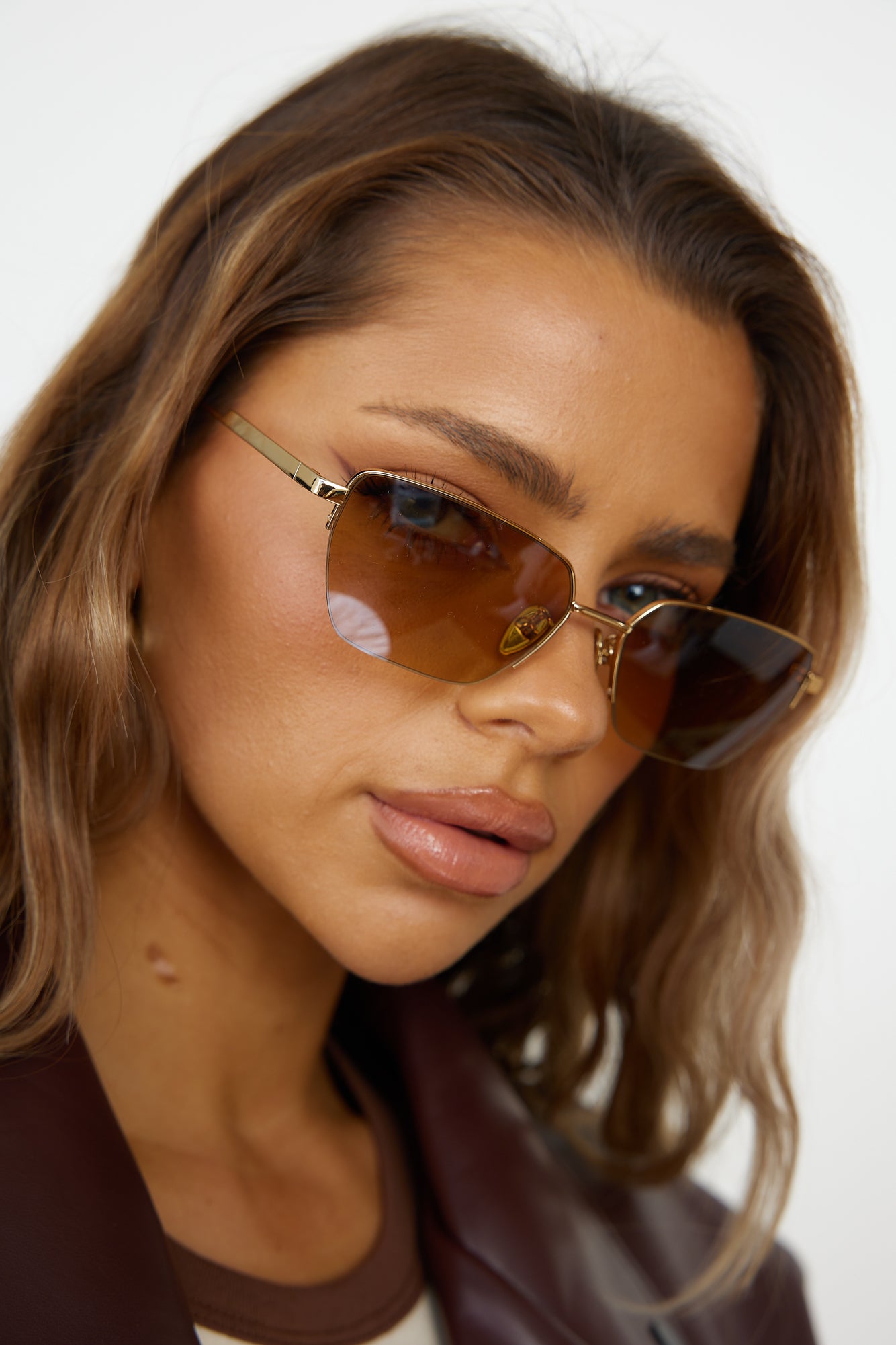 BANBÉ The Izabel Sunglasses Light Gold-Trogz