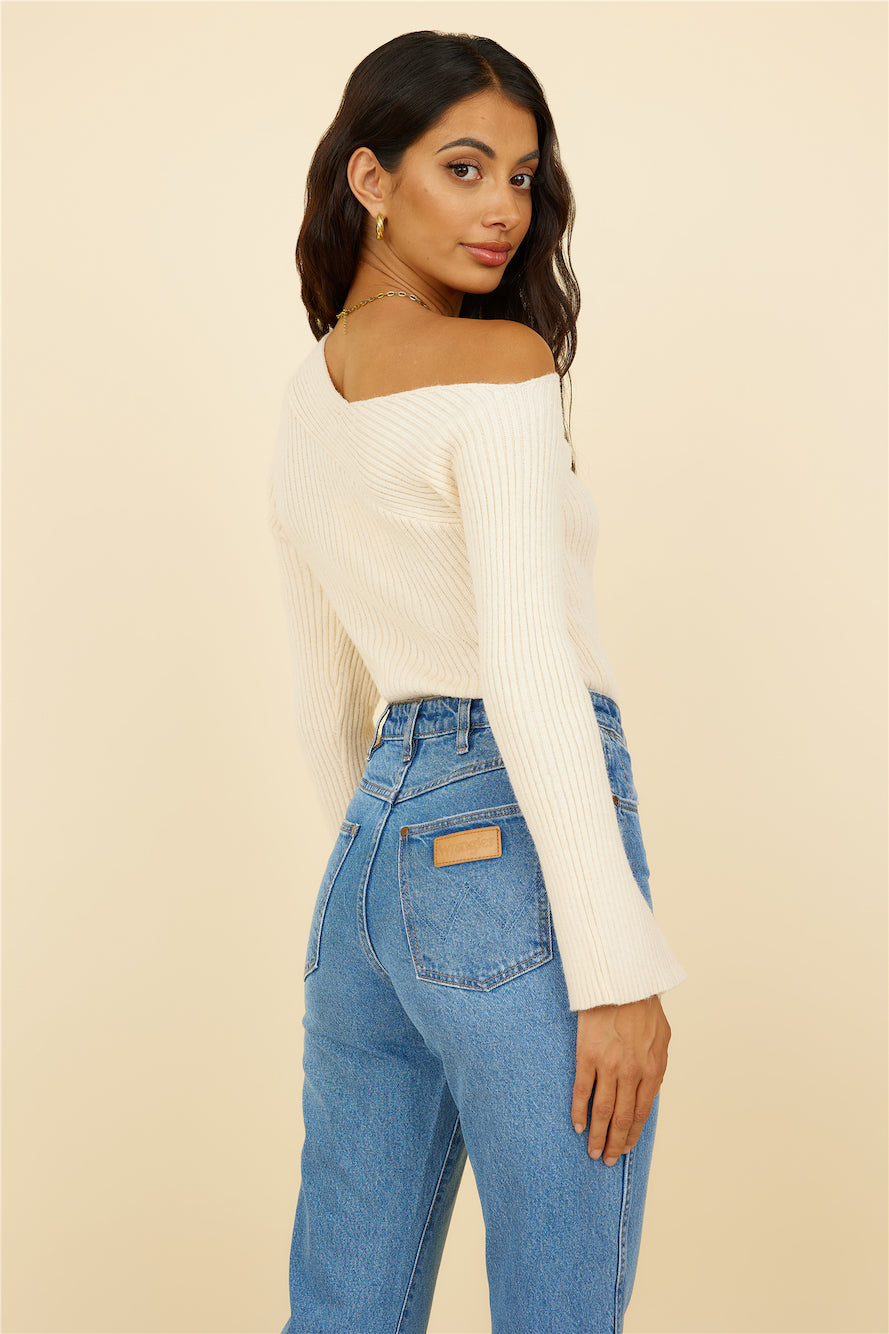 Breezy Nights Knit Cream-Trogz