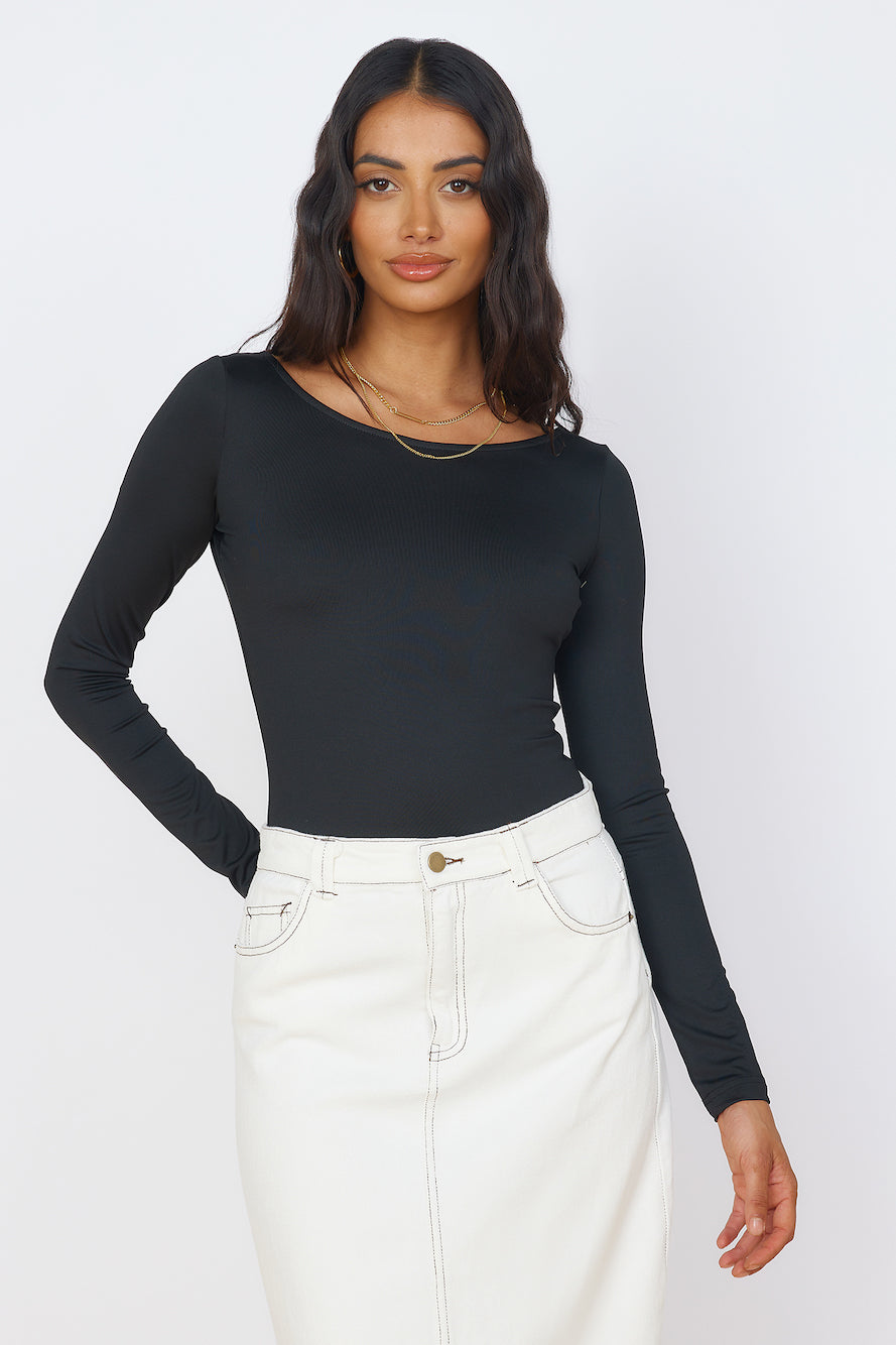 Blooming Beauty Bodysuit Black-Trogz