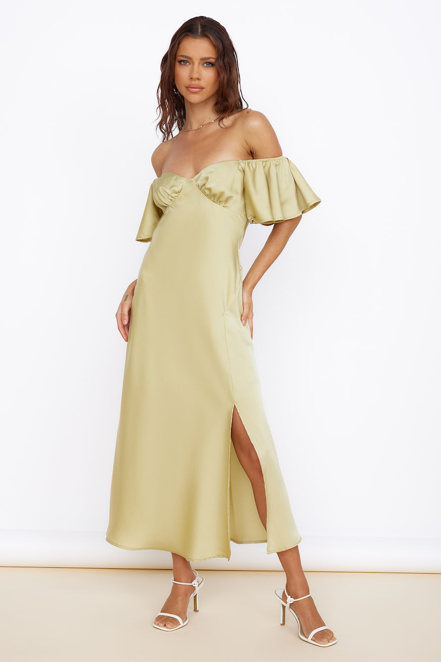 Aurora Skies Maxi Dress Green-Trogz