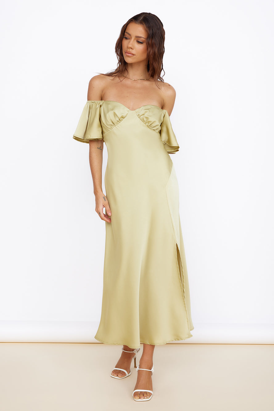 Aurora Skies Maxi Dress Green-Trogz