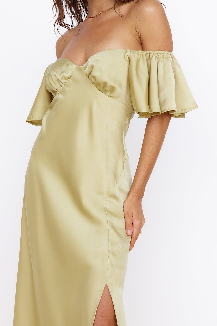 Aurora Skies Maxi Dress Green-Trogz