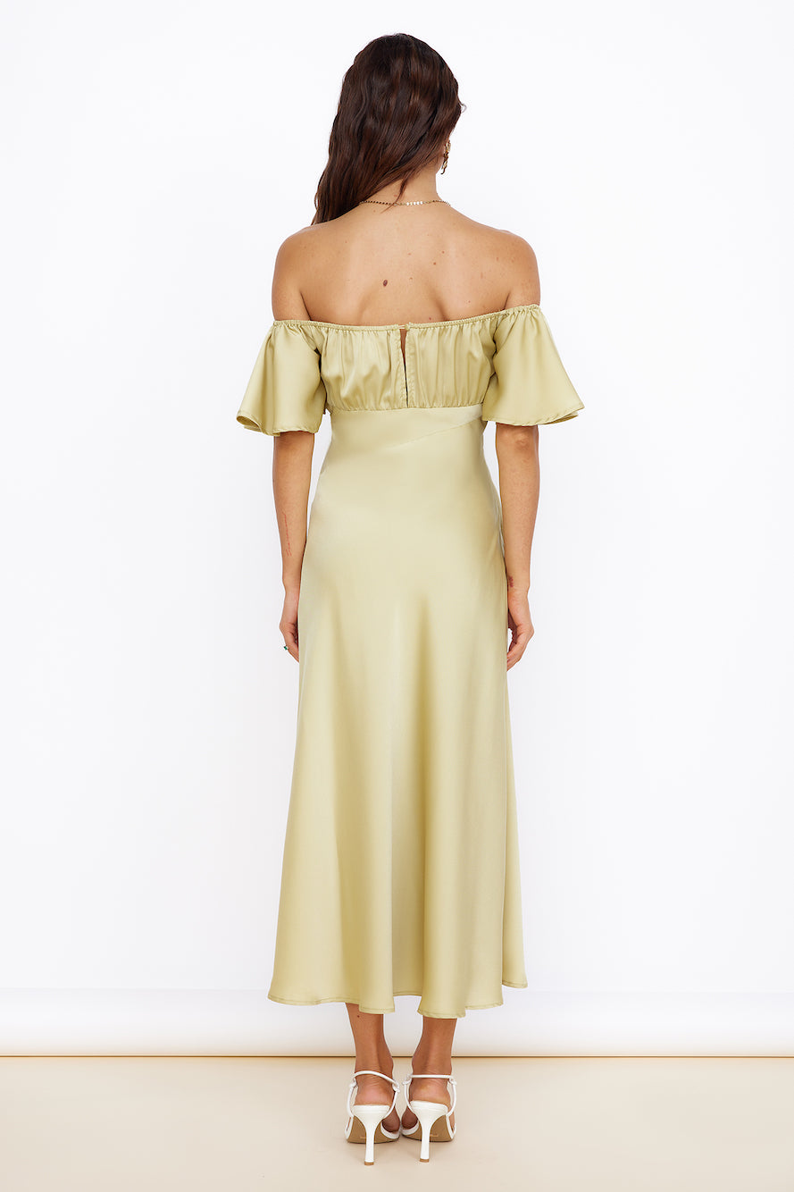 Aurora Skies Maxi Dress Green-Trogz