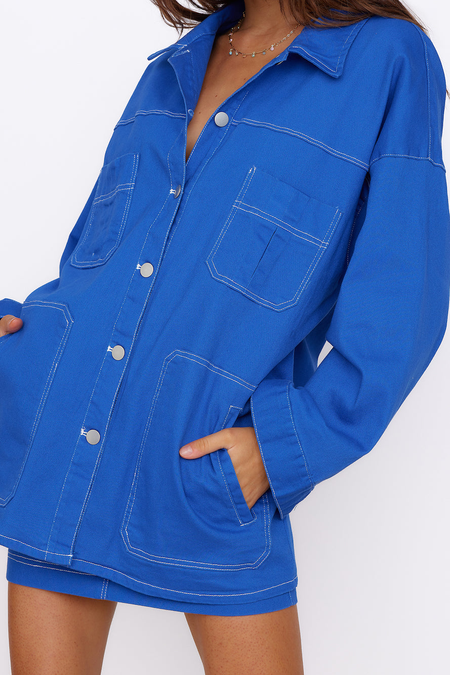 Day at Paradise Top Denim-Trogz